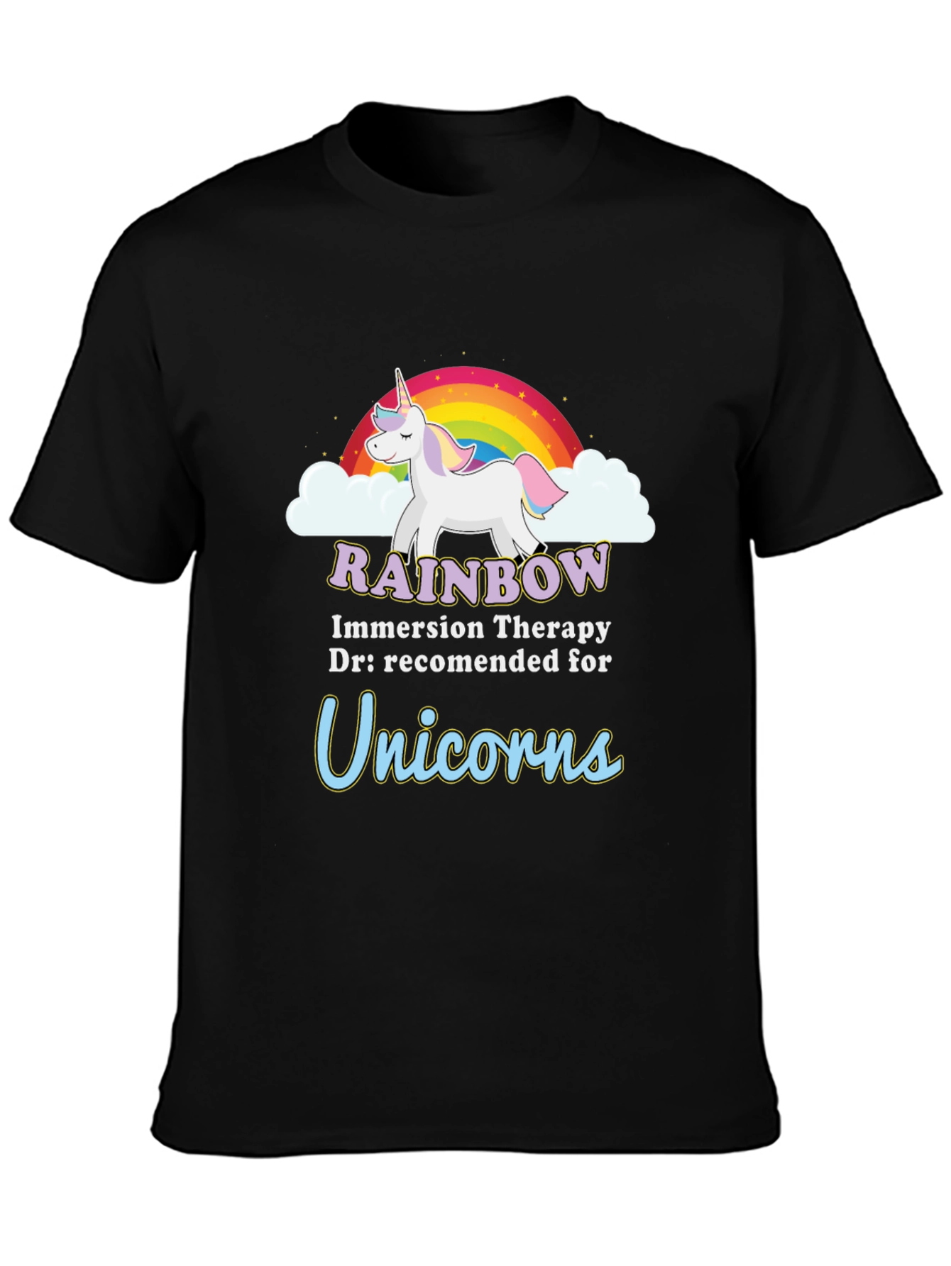 Rainbow Unicorn Immersion Therapy T-Shirt