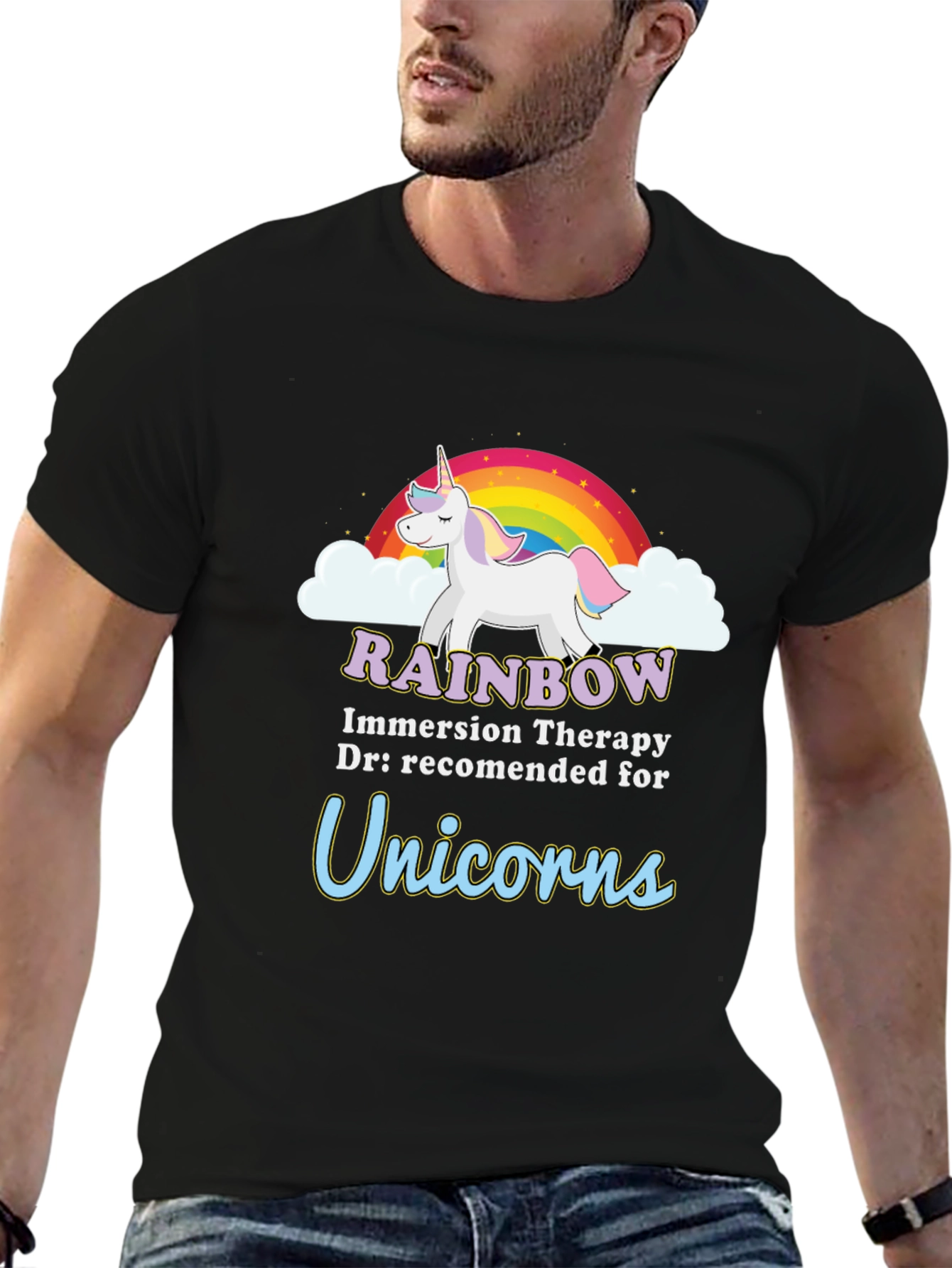Rainbow Unicorn Immersion Therapy T-Shirt