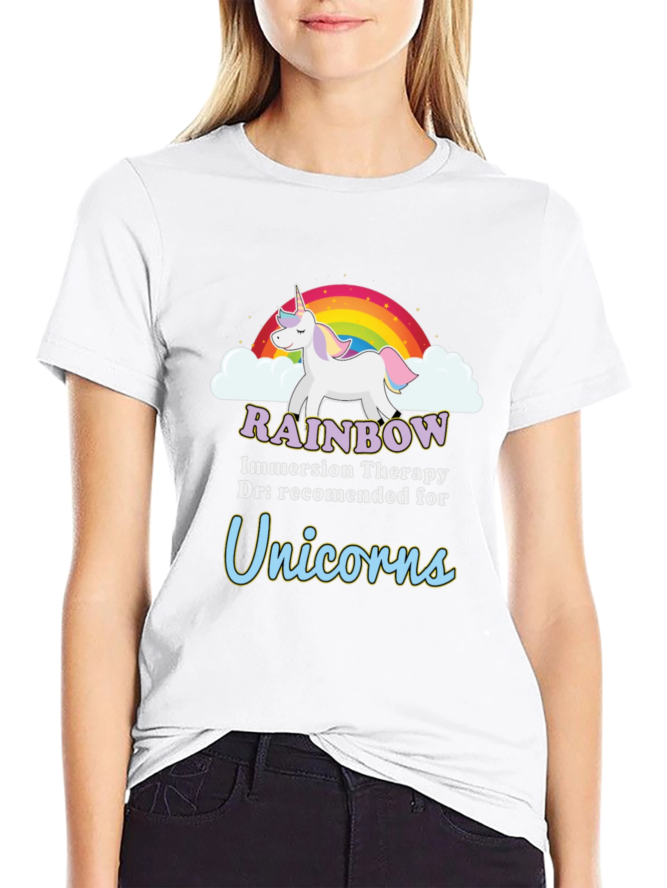 Rainbow Unicorn Immersion Therapy T-Shirt