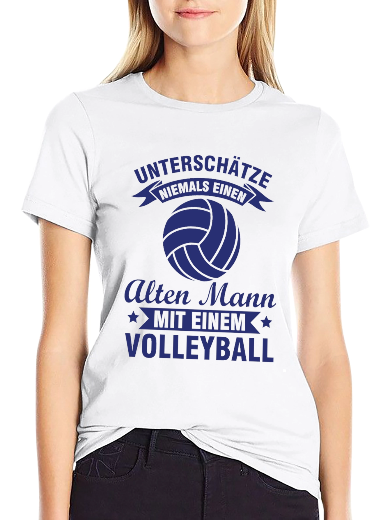 Volleyball Old Man T-Shirt