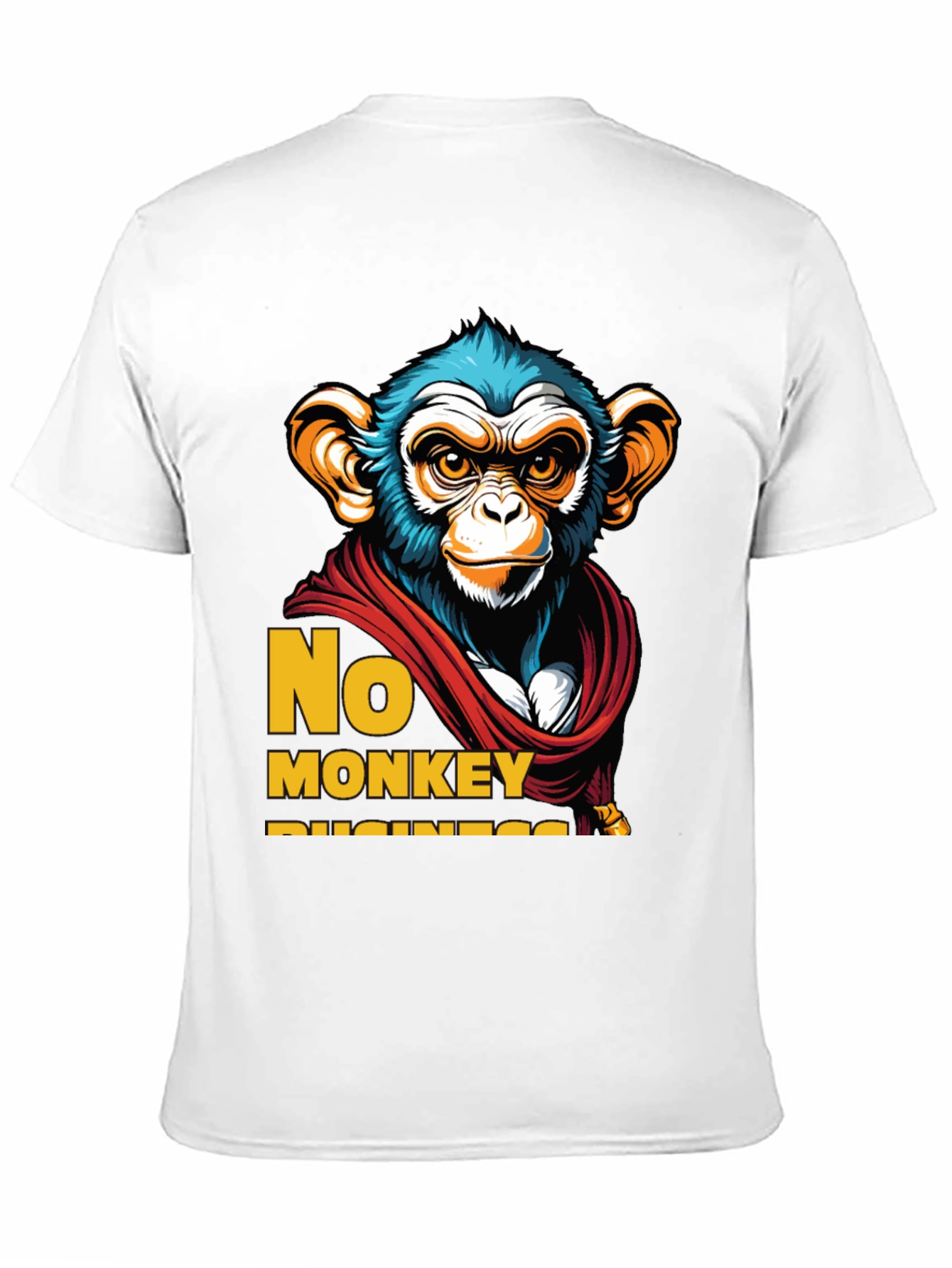 No Monkey Business Graphic T-Shirt