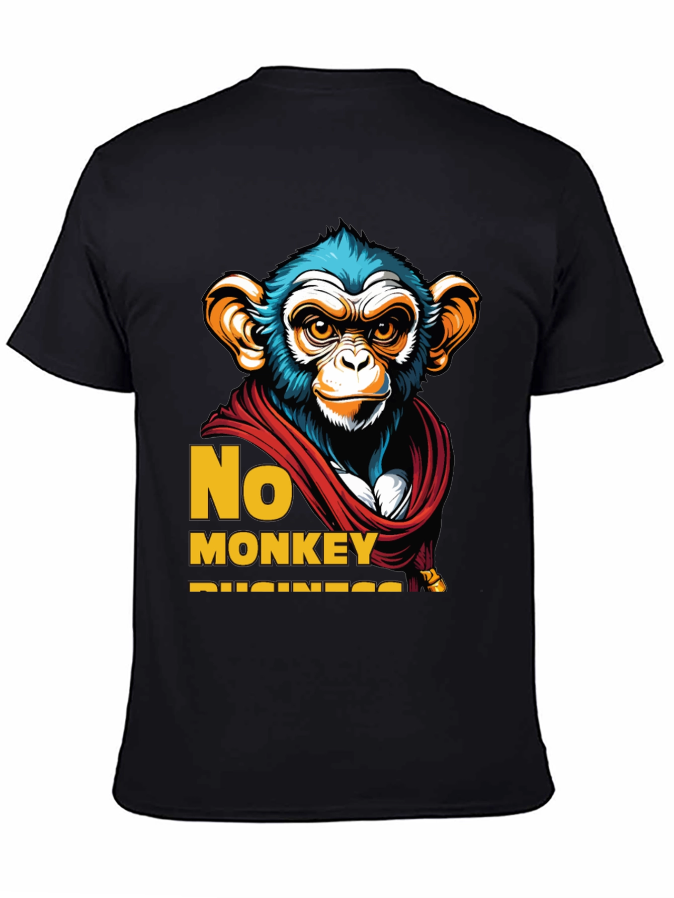 No Monkey Business Graphic T-Shirt