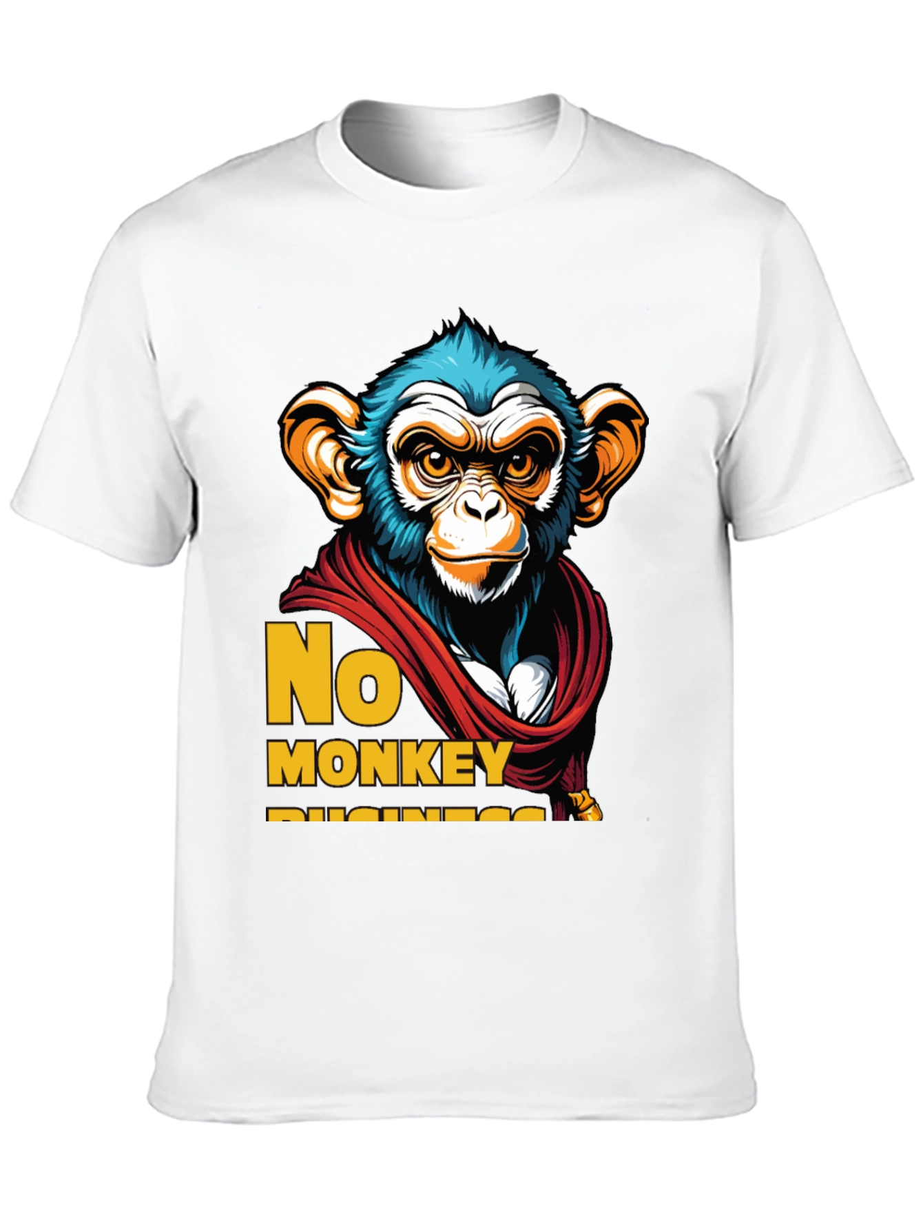 No Monkey Business Graphic T-Shirt