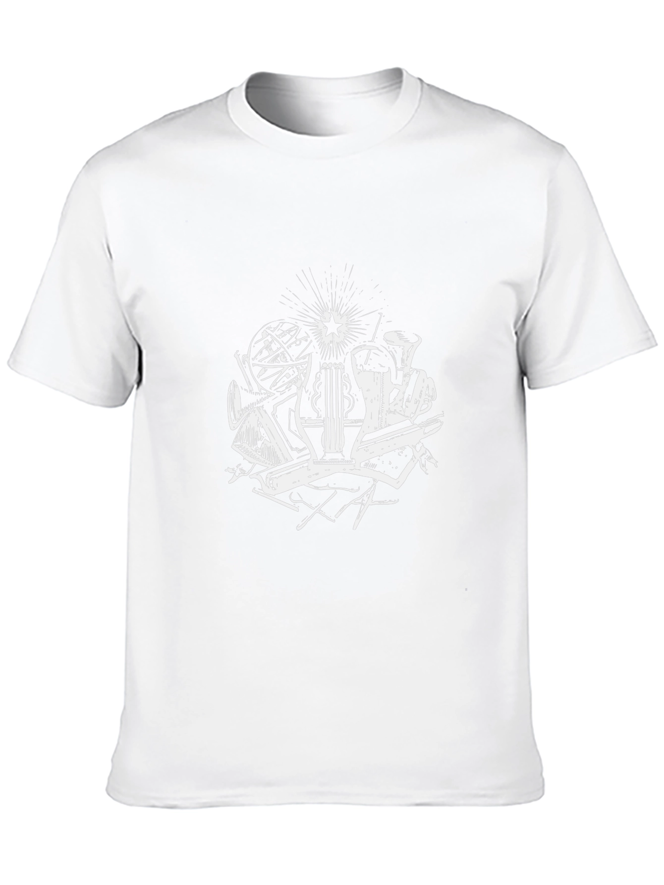 Abstract Art T-Shirt - Black