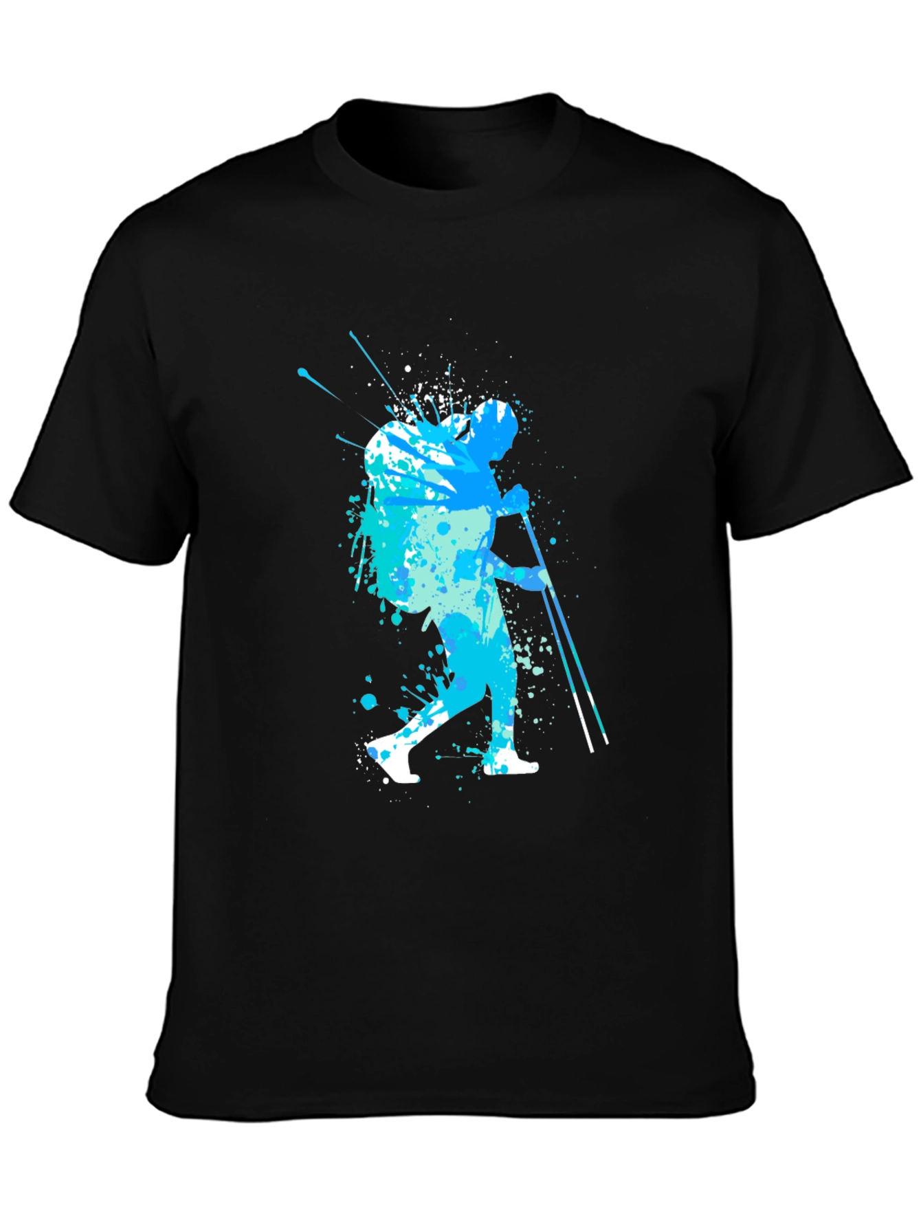 Abstract Hiker T-Shirt - Nature Adventure Apparel