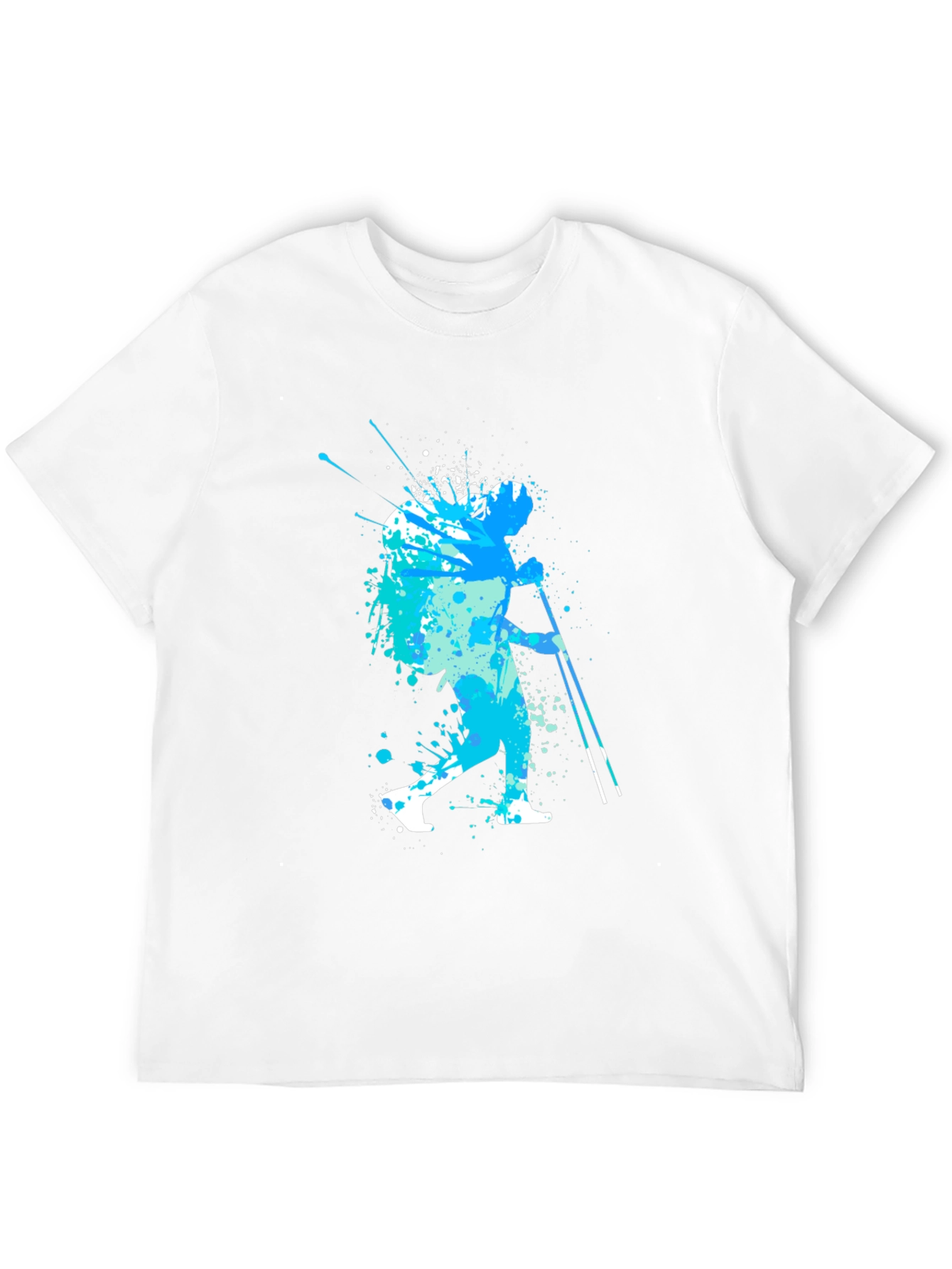Abstract Hiker T-Shirt - Nature Adventure Apparel