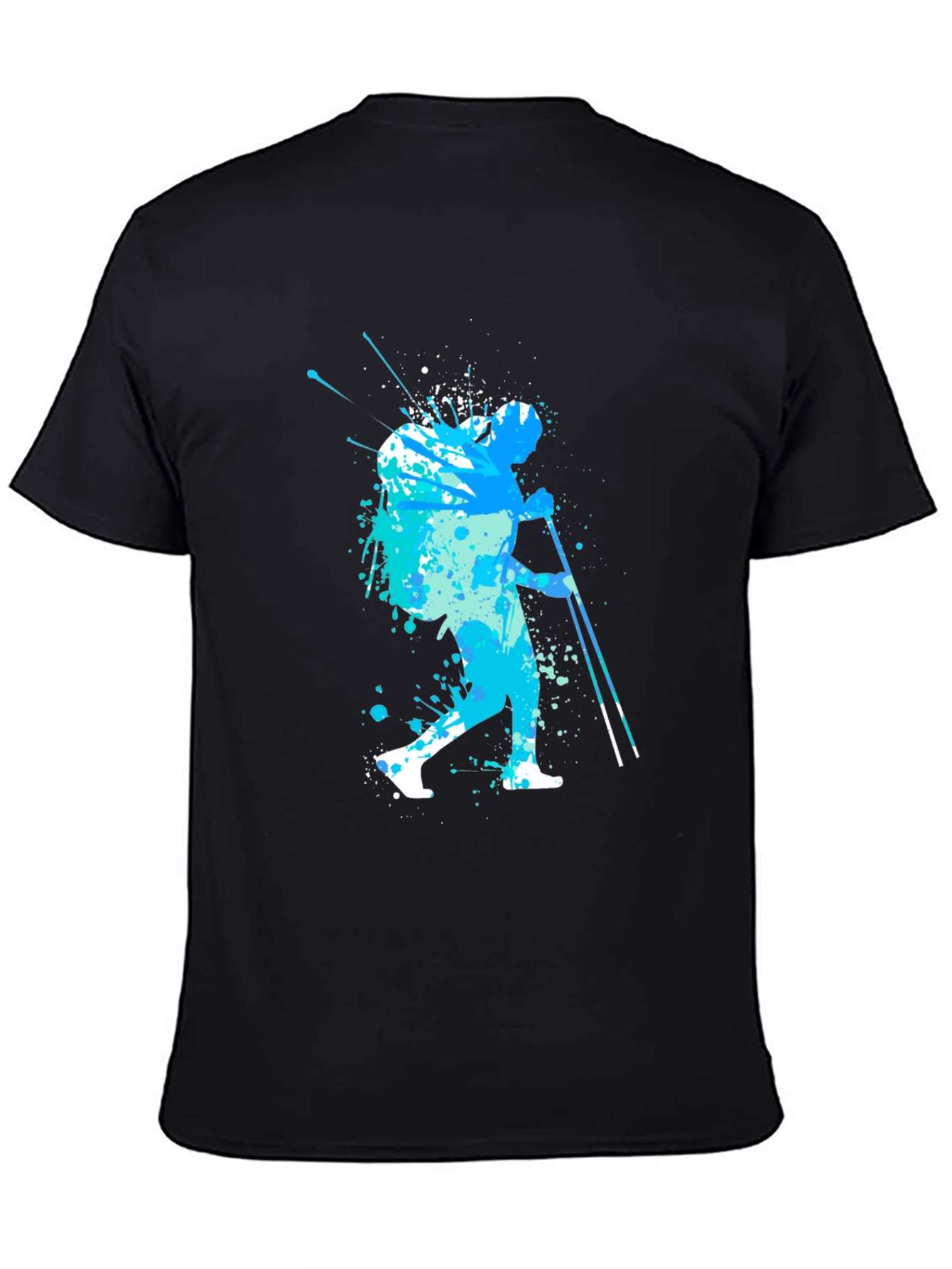 Abstract Hiker T-Shirt - Nature Adventure Apparel