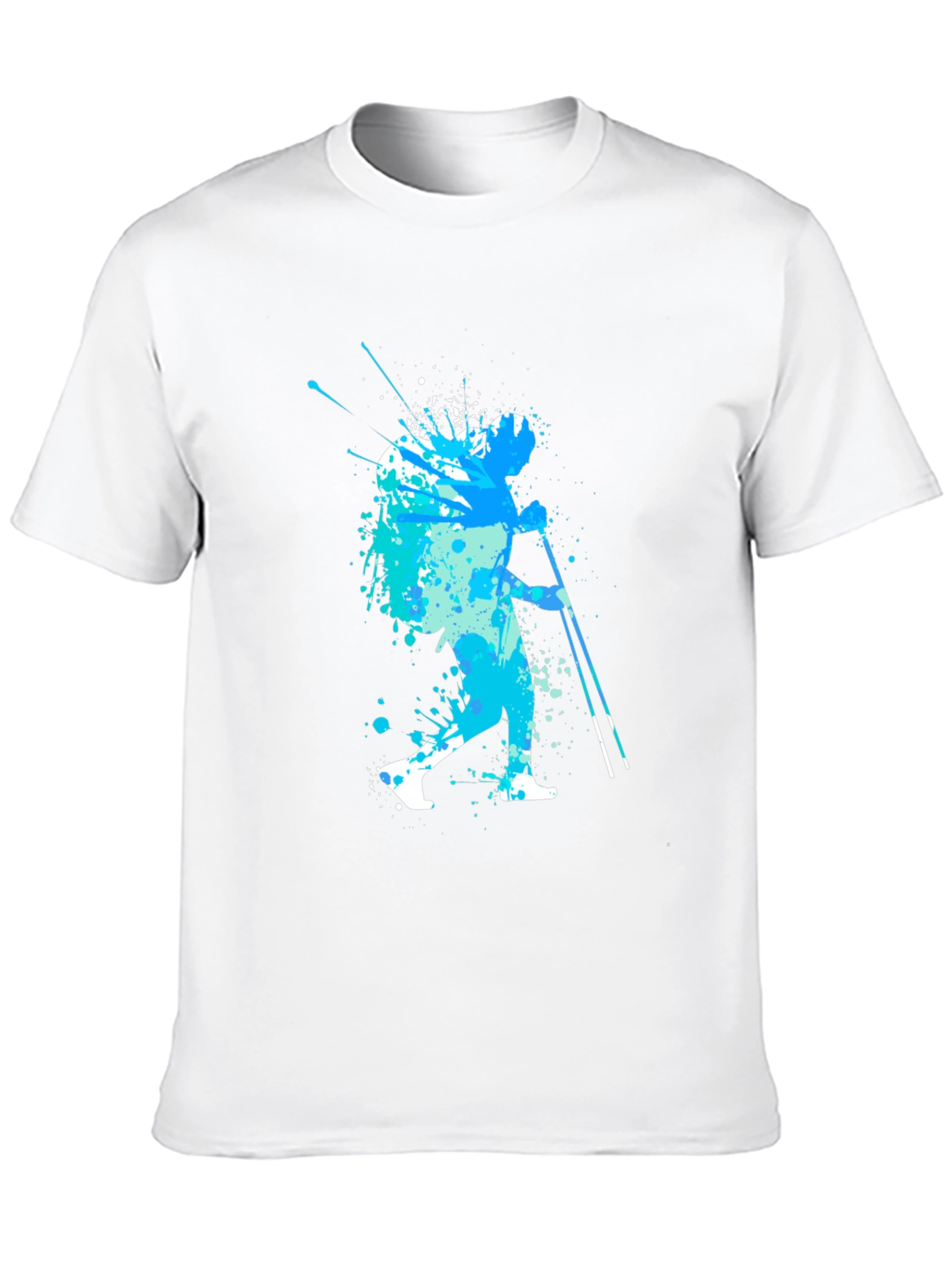 Abstract Hiker T-Shirt - Nature Adventure Apparel