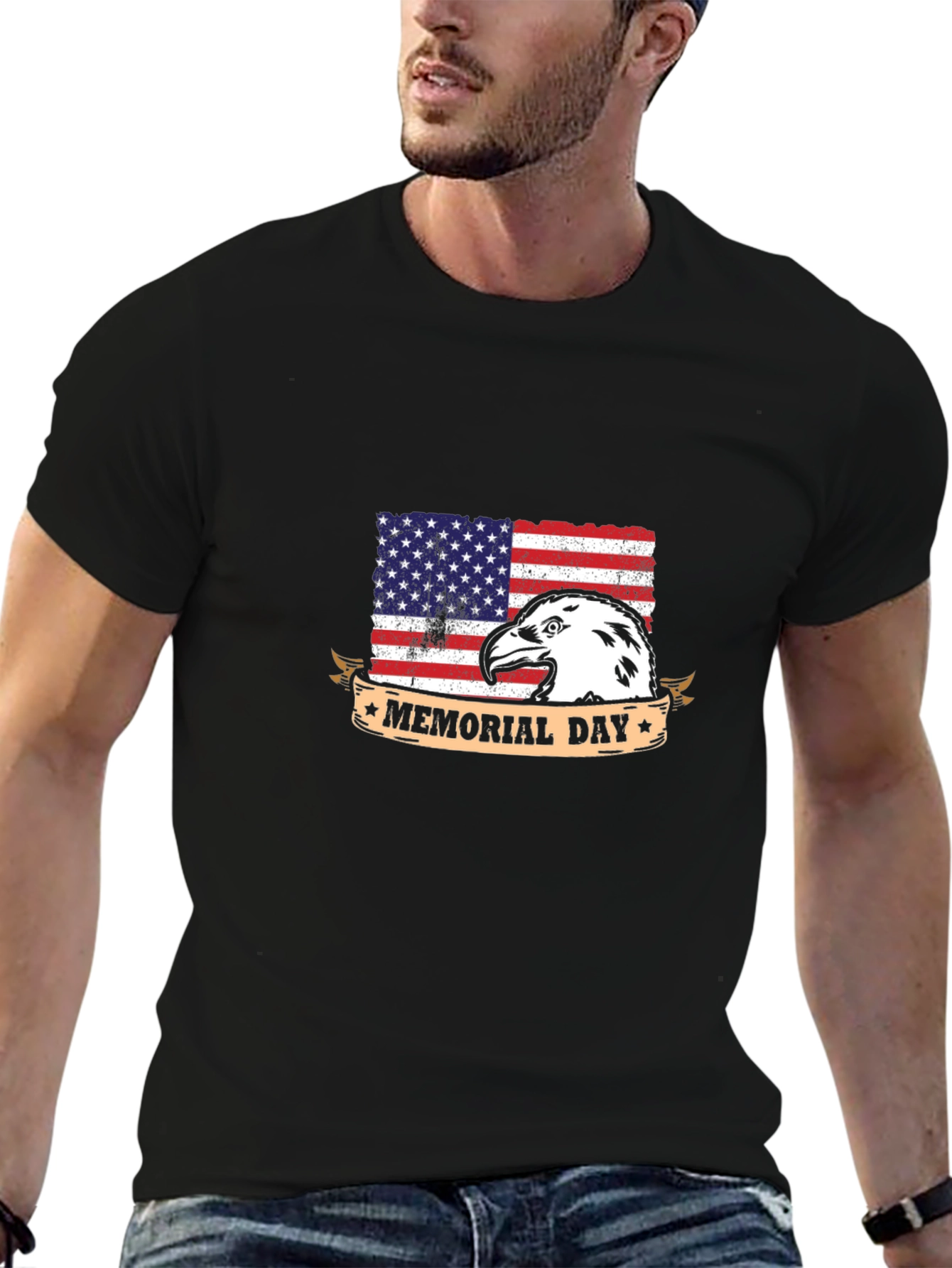 Memorial Day Eagle T-Shirt