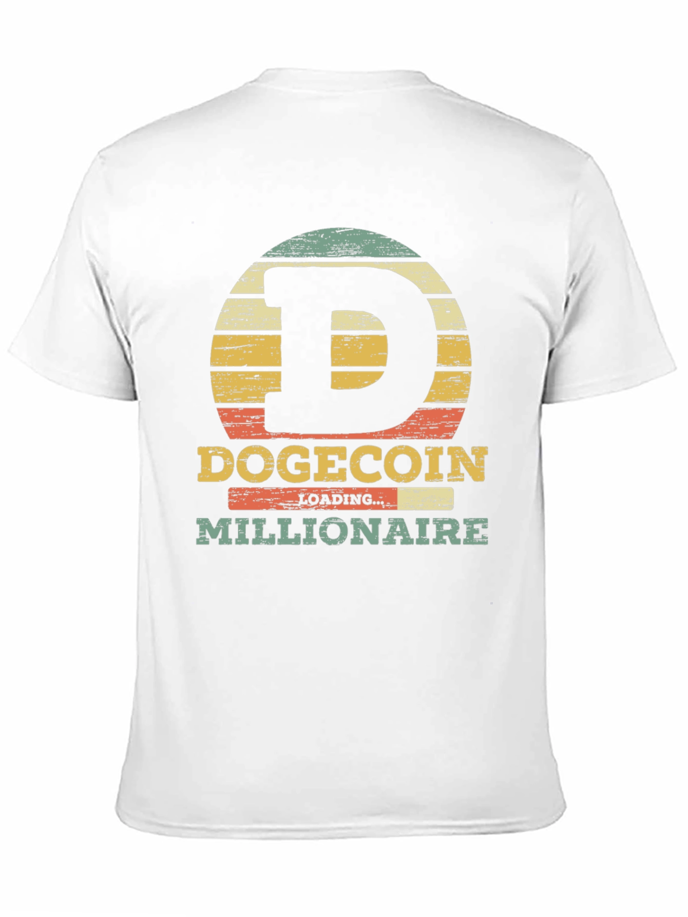 Dogecoin Millionaire Graphic Tee - Crypto Humor T-Shirt