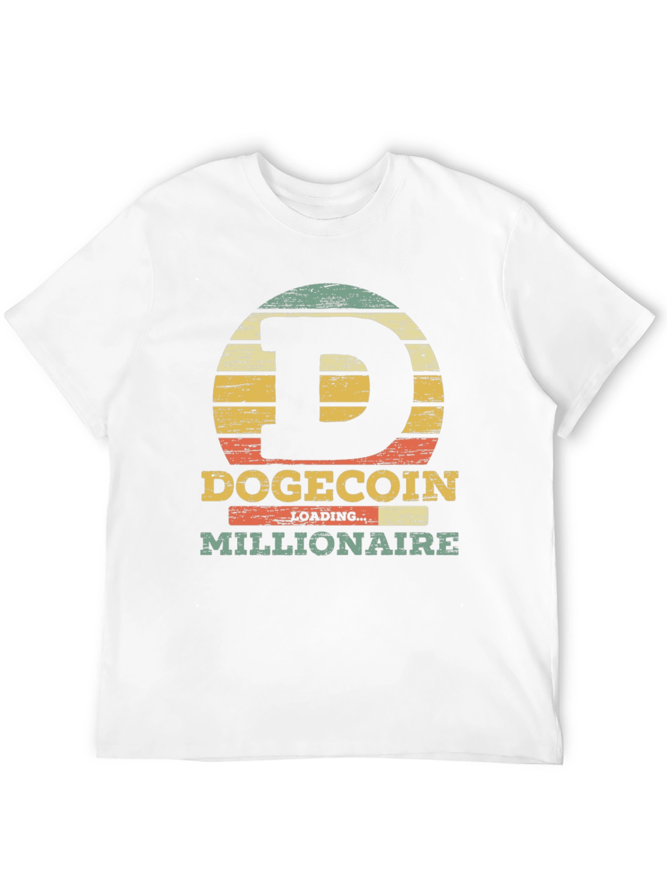 Dogecoin Millionaire Graphic Tee - Crypto Humor T-Shirt