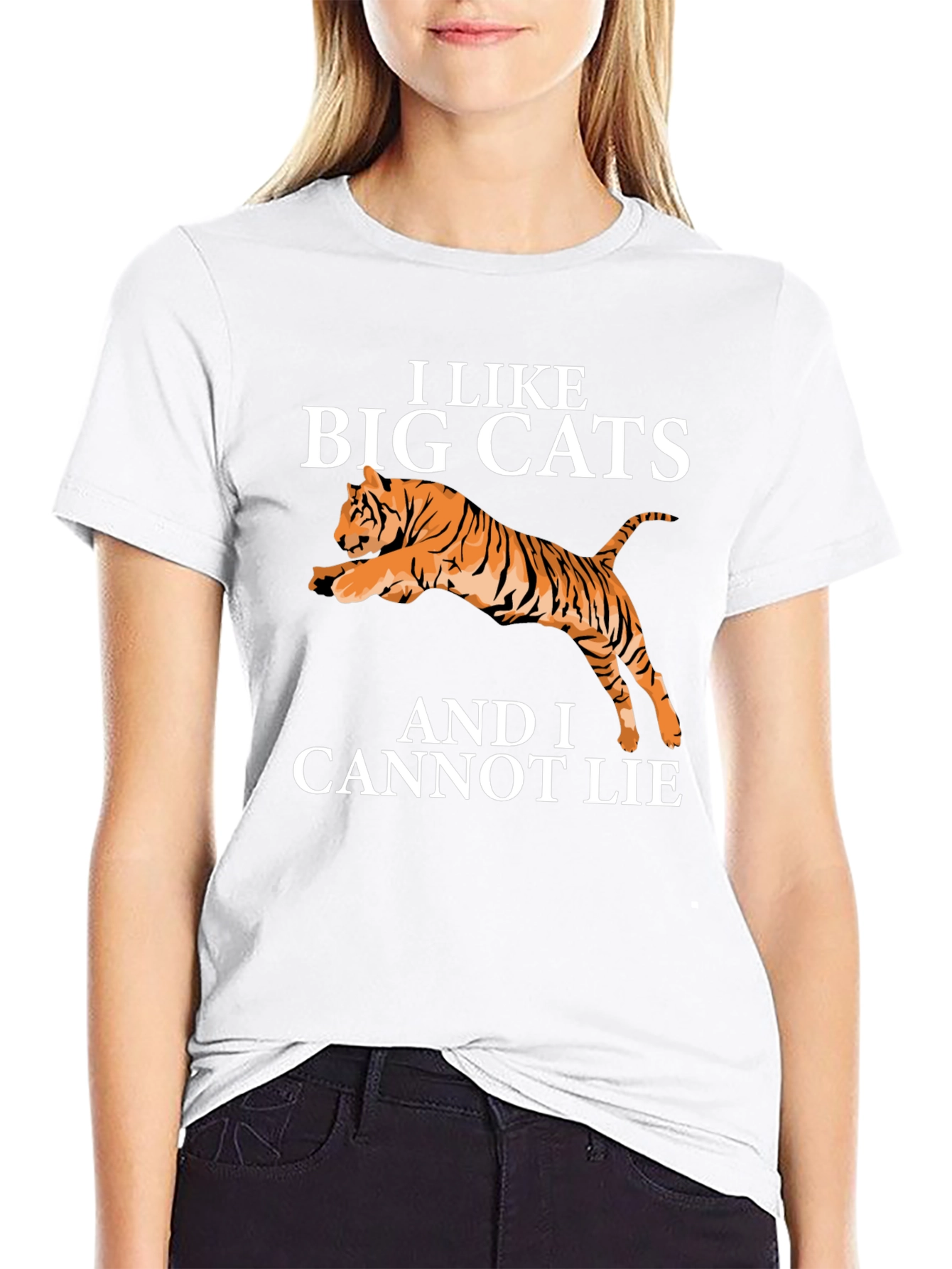 I Like Big Cats T-Shirt Funny Tiger Tee