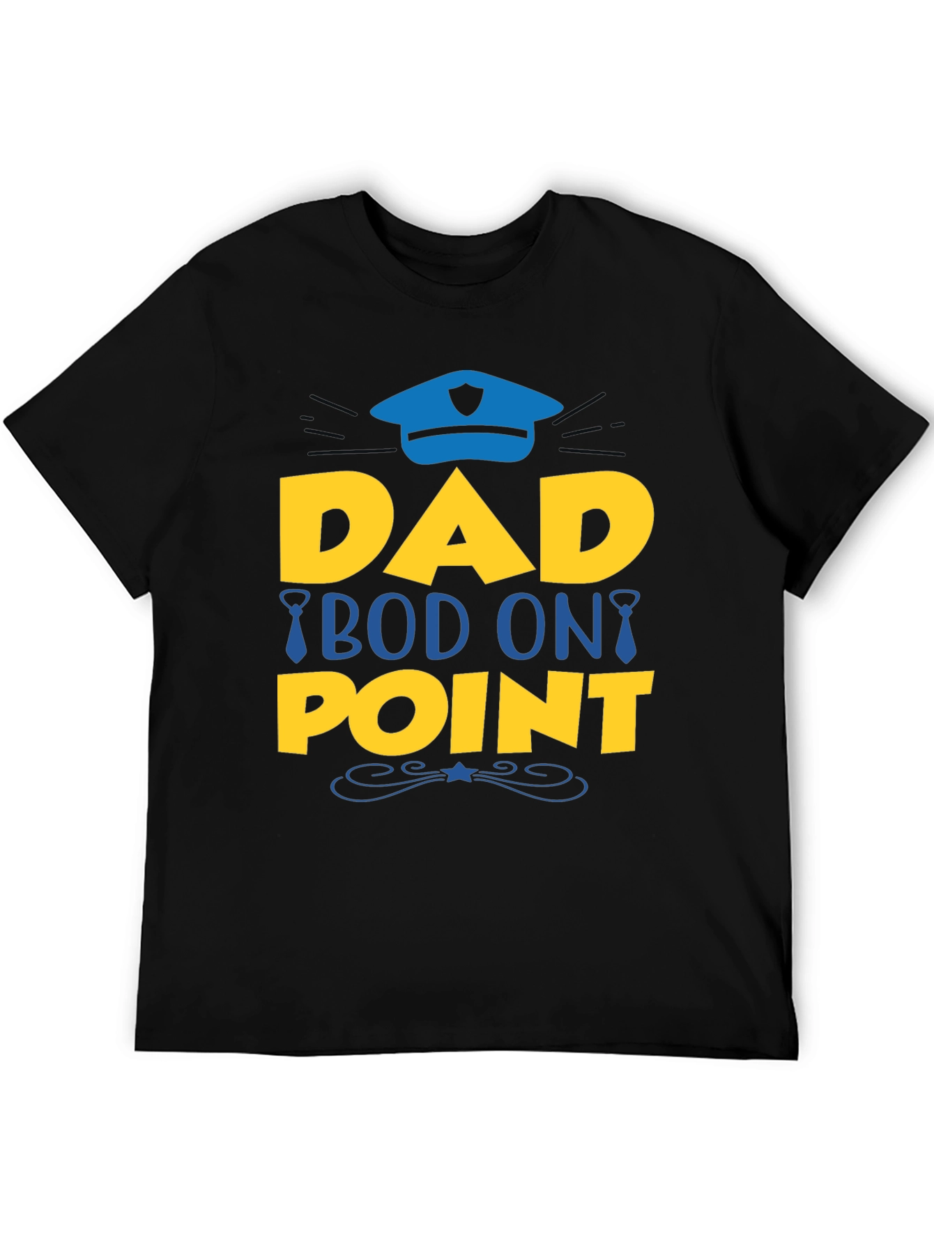 Dad Bod On Point Graphic Tee