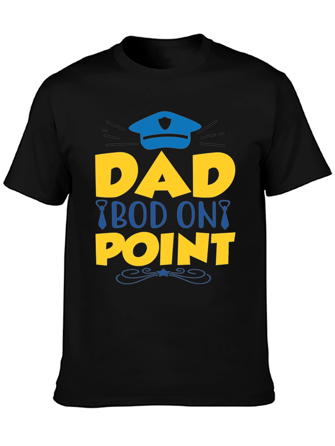 Dad Bod On Point Graphic Tee