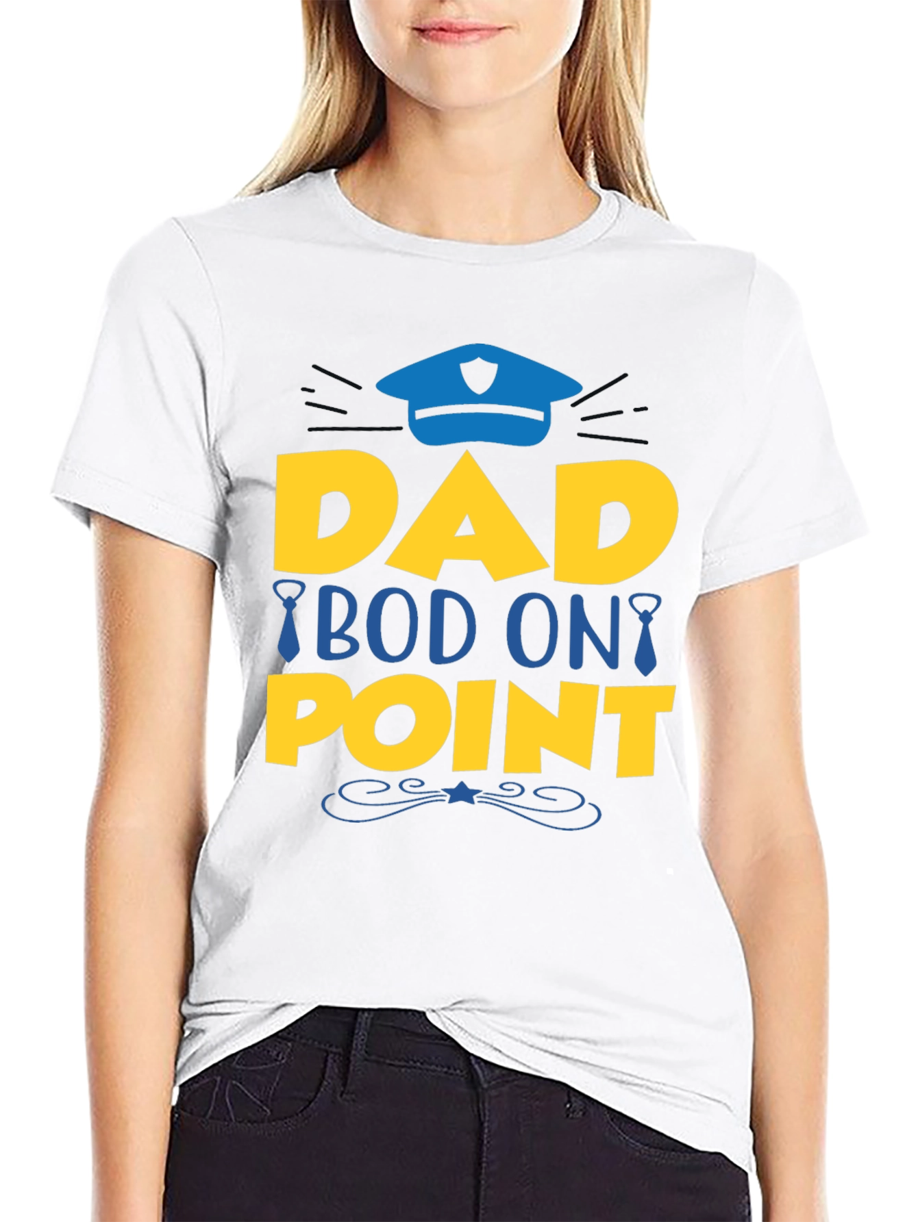 Dad Bod On Point Graphic Tee