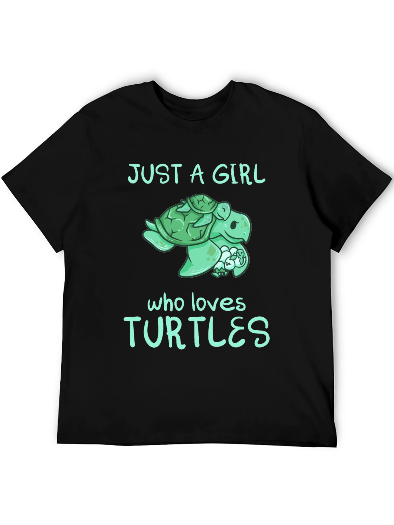 Just A Girl Who Loves Turtles T-Shirt