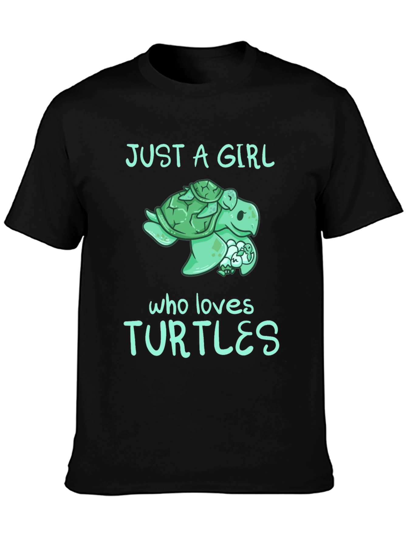 Just A Girl Who Loves Turtles T-Shirt