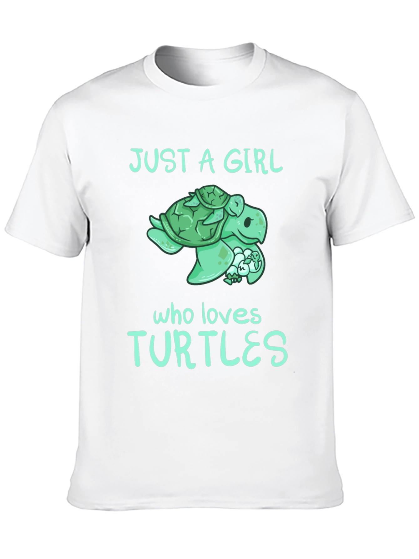 Just A Girl Who Loves Turtles T-Shirt