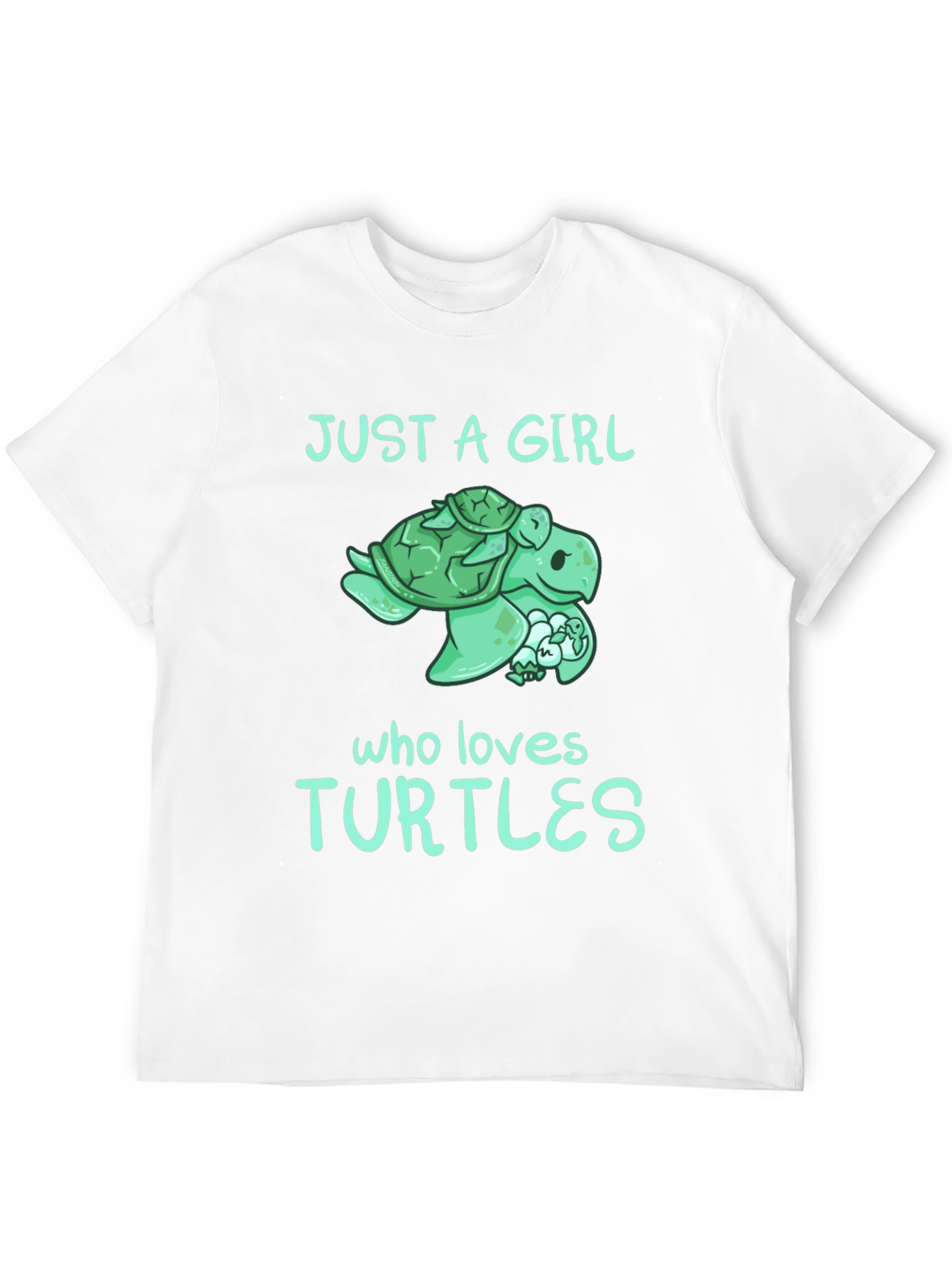 Just A Girl Who Loves Turtles T-Shirt