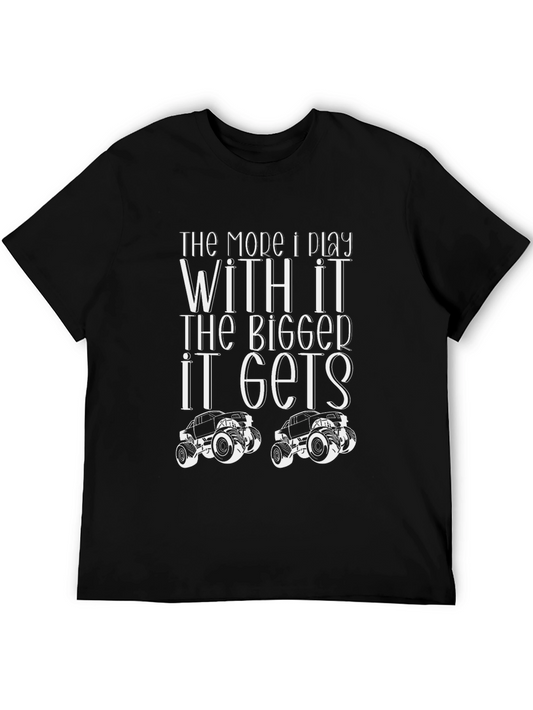 The More I Play With It Trucker T-Shirt