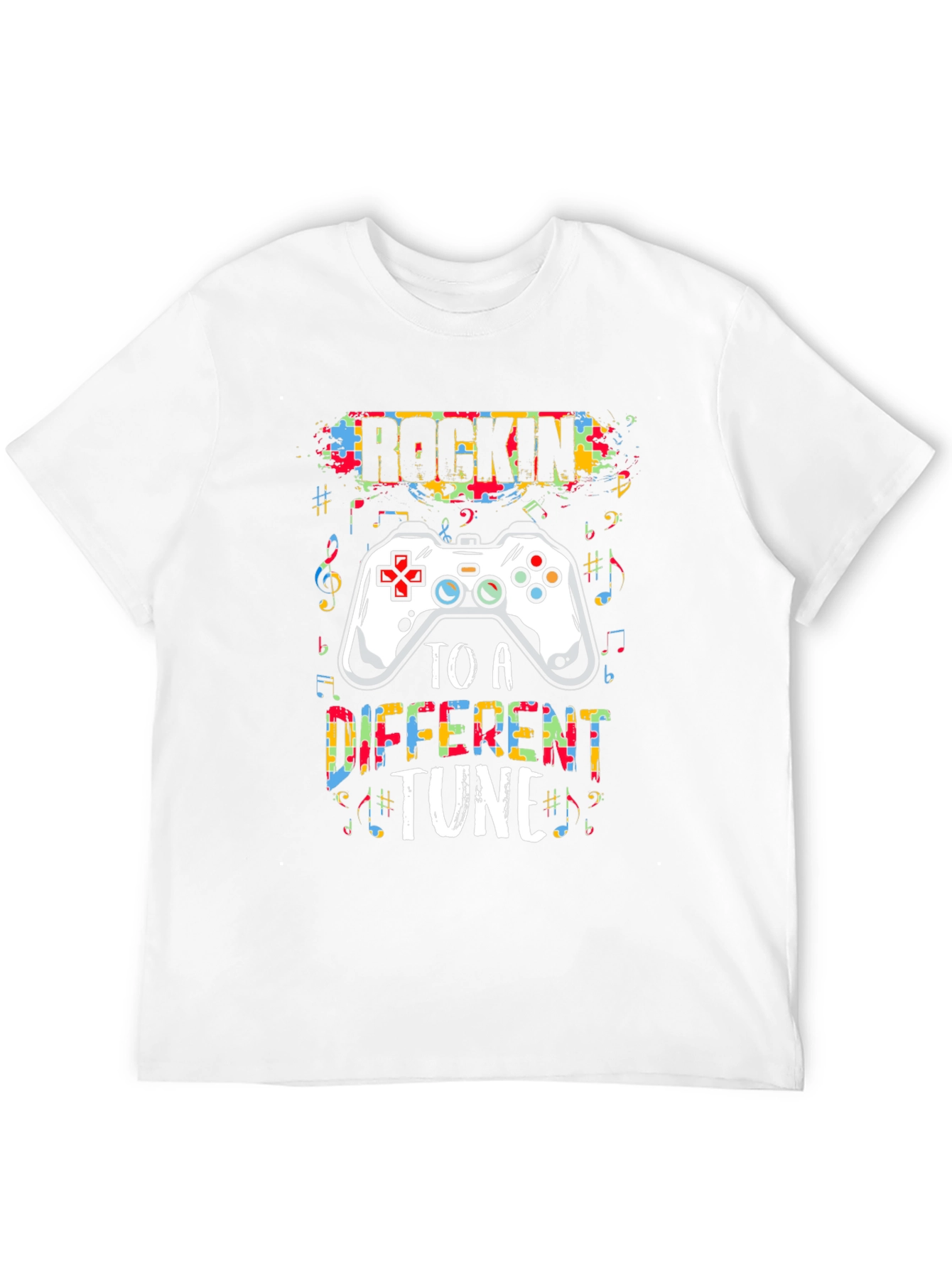 Rockin to a Different Tune Gaming T-Shirt