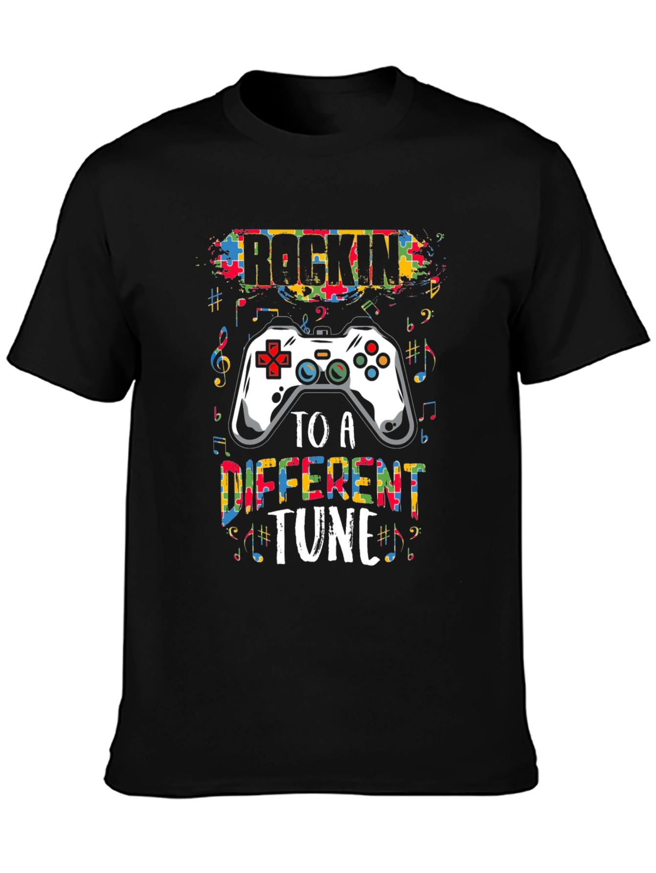 Rockin to a Different Tune Gaming T-Shirt