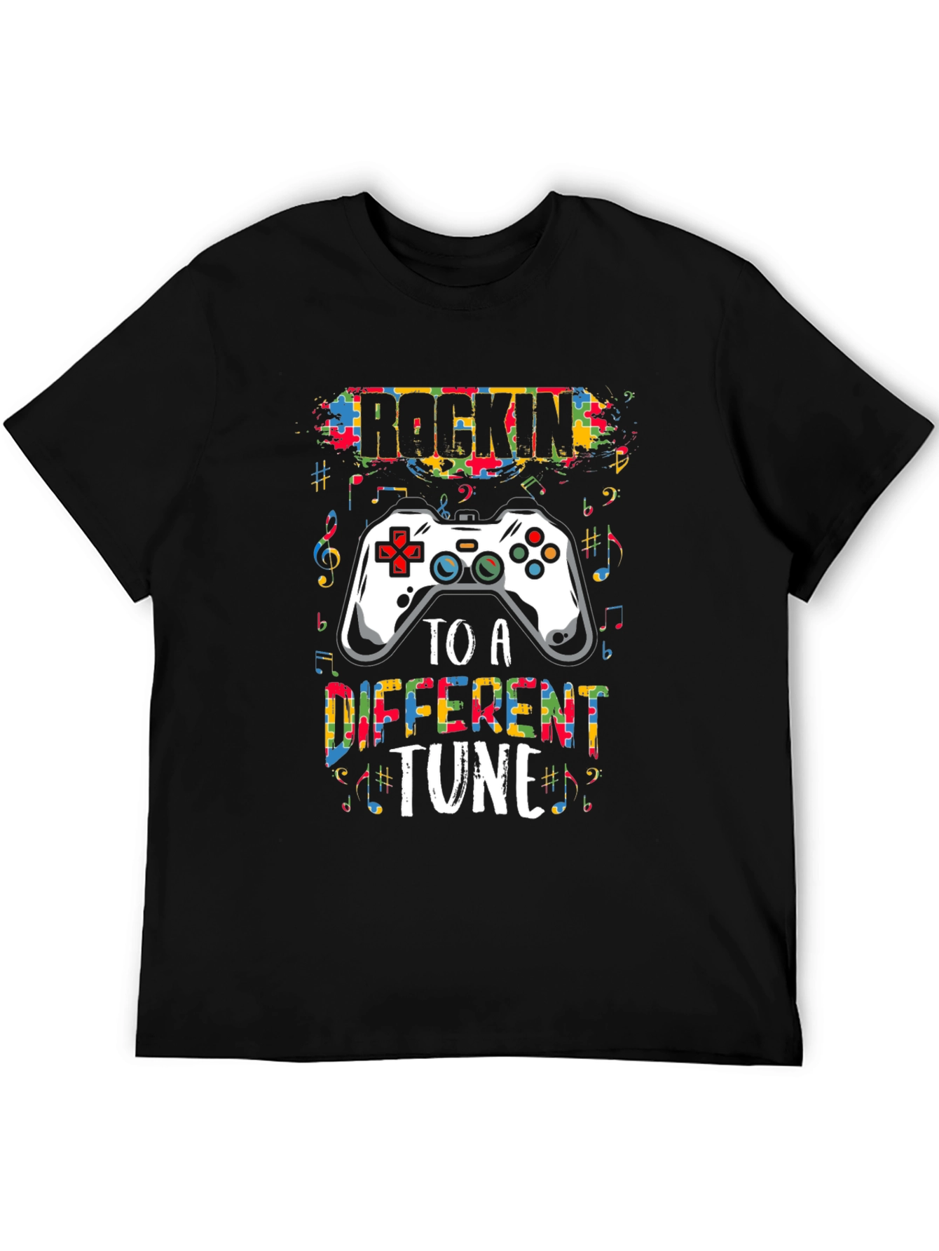 Rockin to a Different Tune Gaming T-Shirt