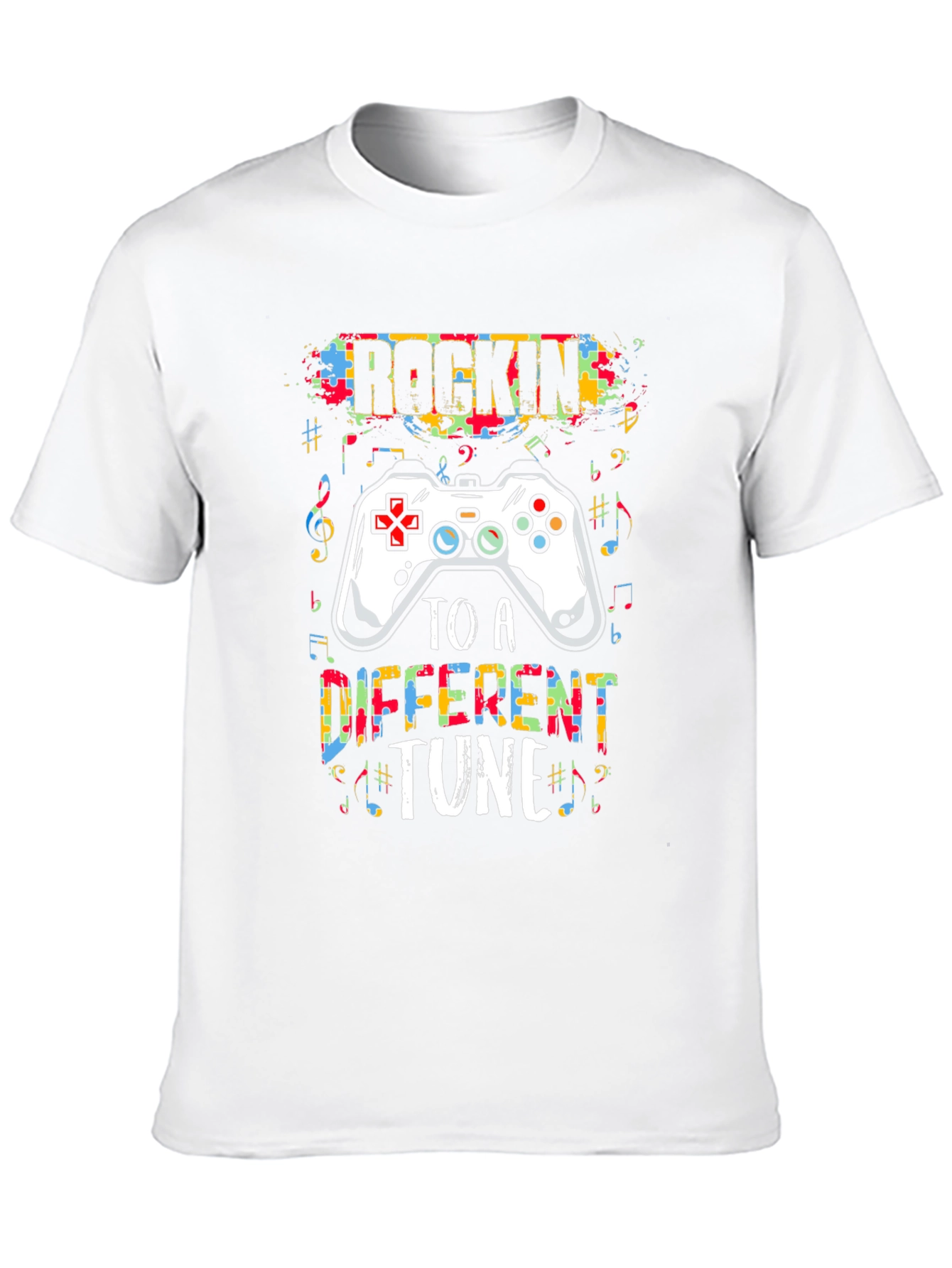 Rockin to a Different Tune Gaming T-Shirt