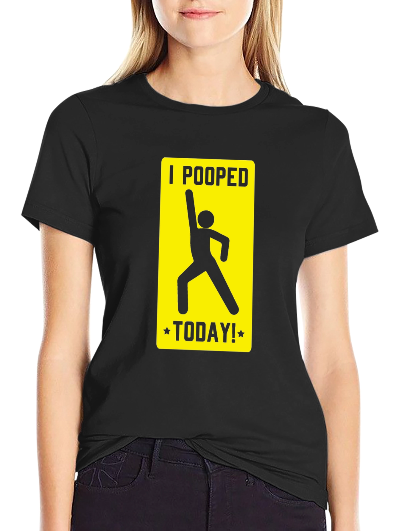 I Pooped Today T-Shirt Funny Humor