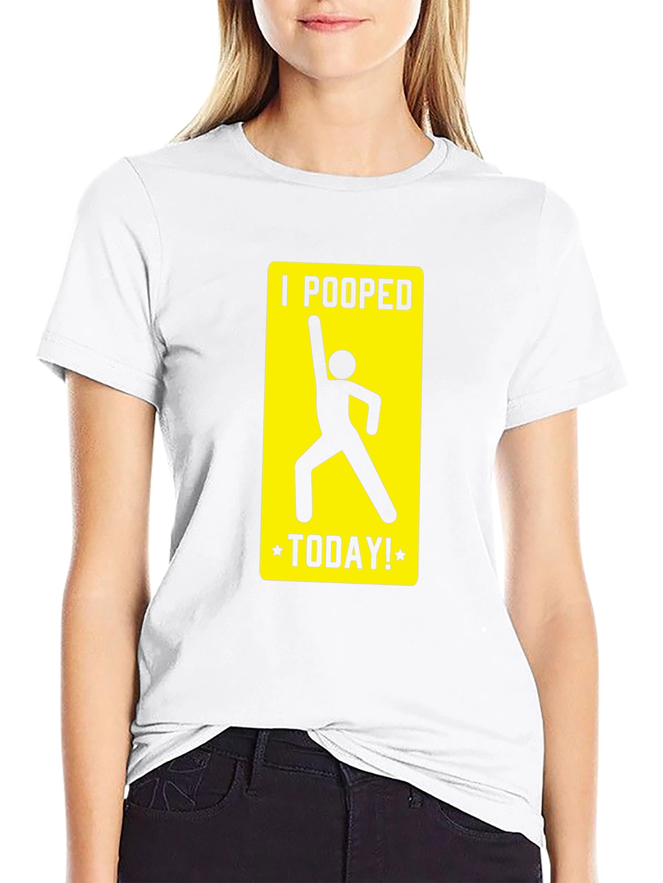 I Pooped Today T-Shirt Funny Humor