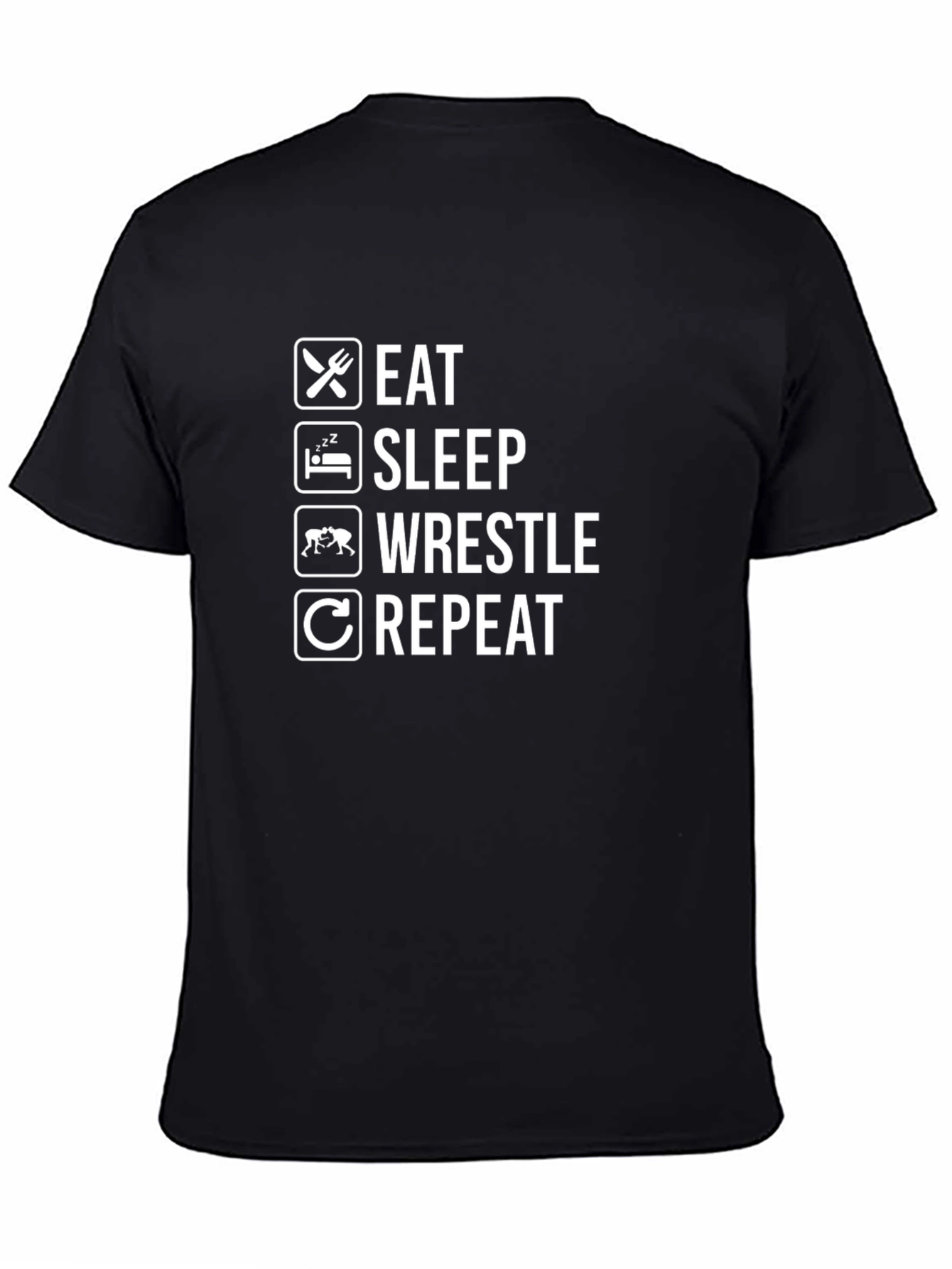 Eat Sleep Wrestle Repeat T-Shirt
