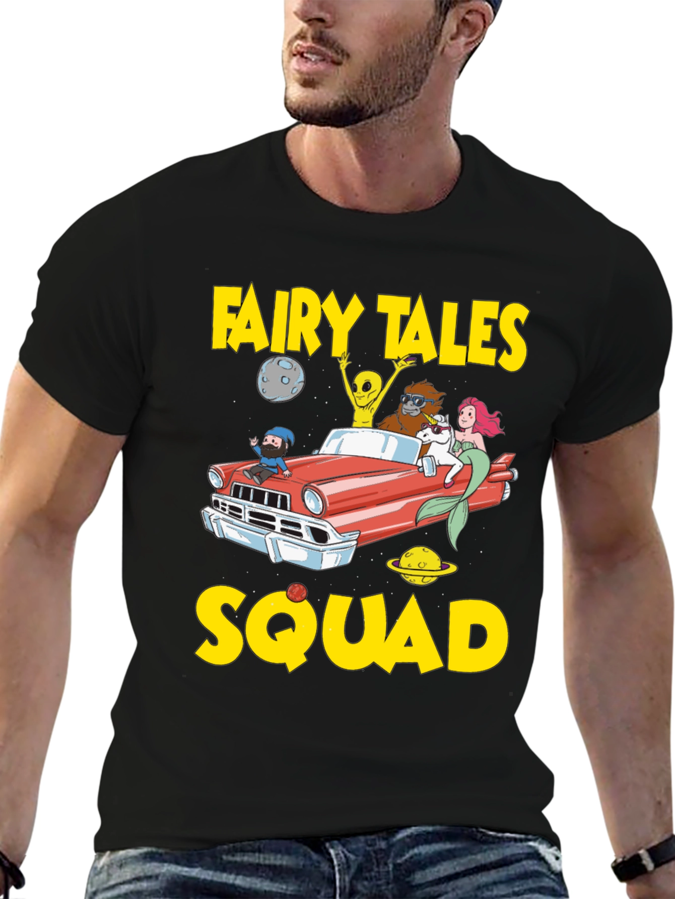 Fairy Tales Squad Graphic T-Shirt