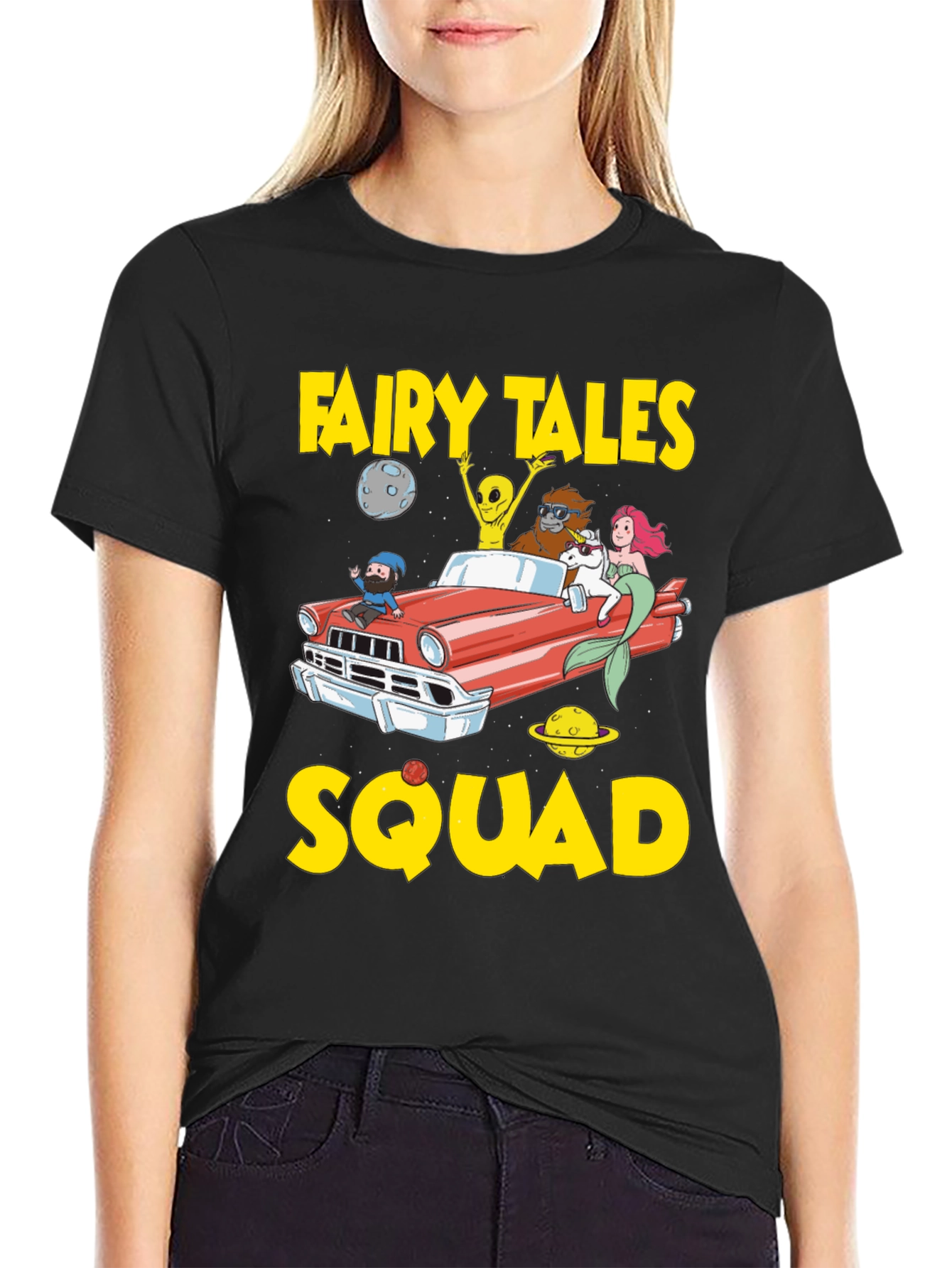 Fairy Tales Squad Graphic T-Shirt