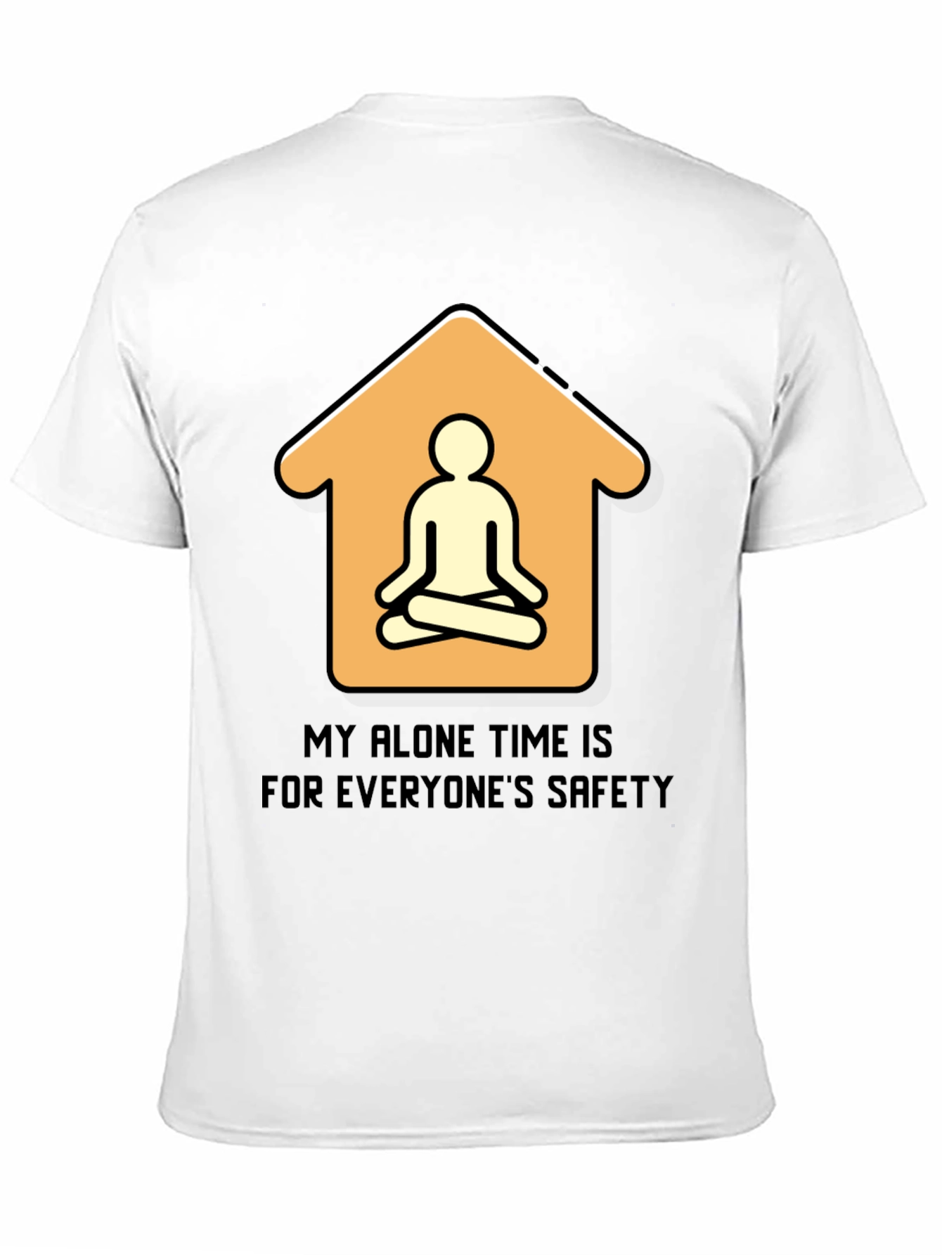 Alone Time Safety Graphic Tee