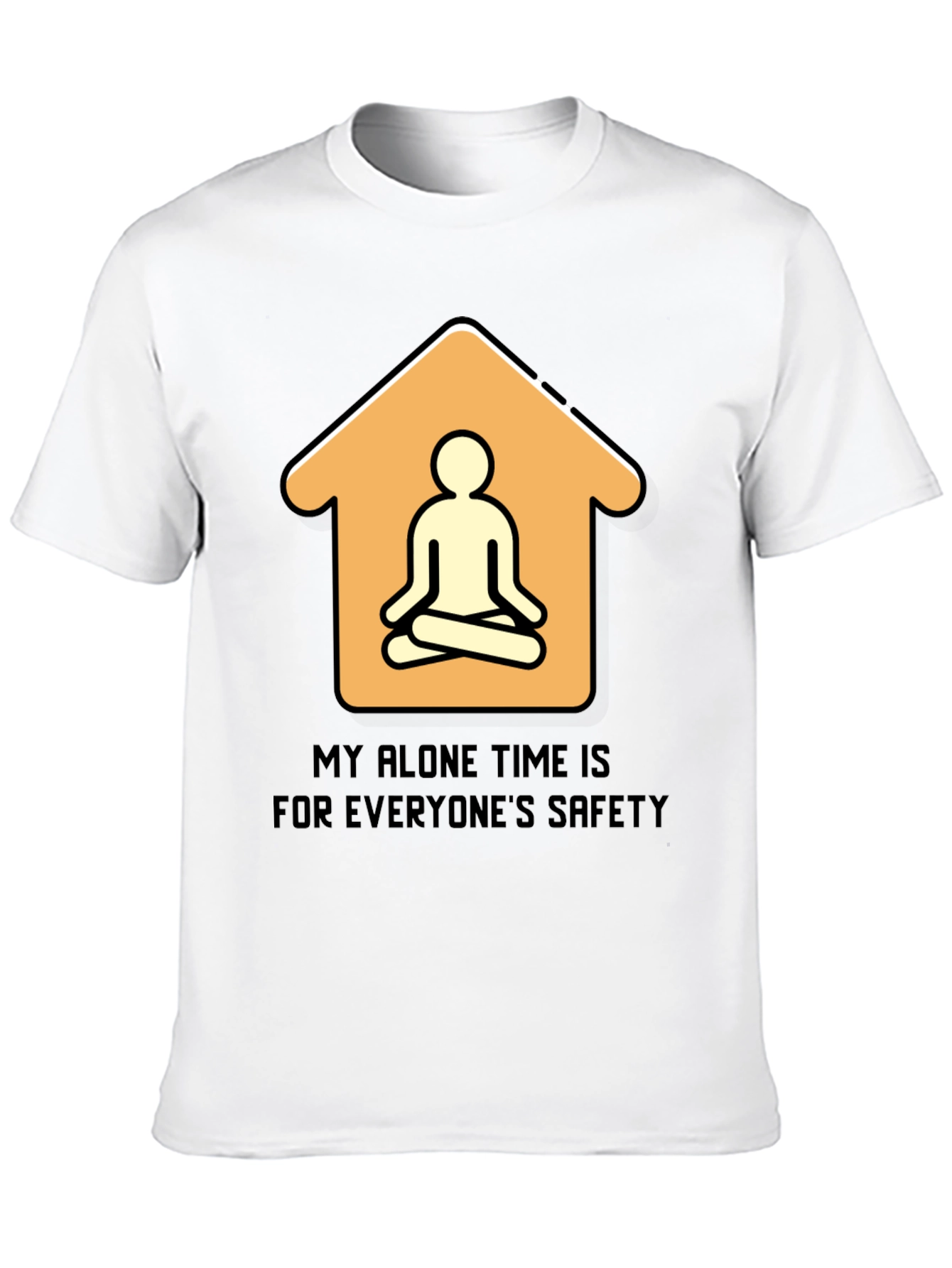 Alone Time Safety Graphic Tee
