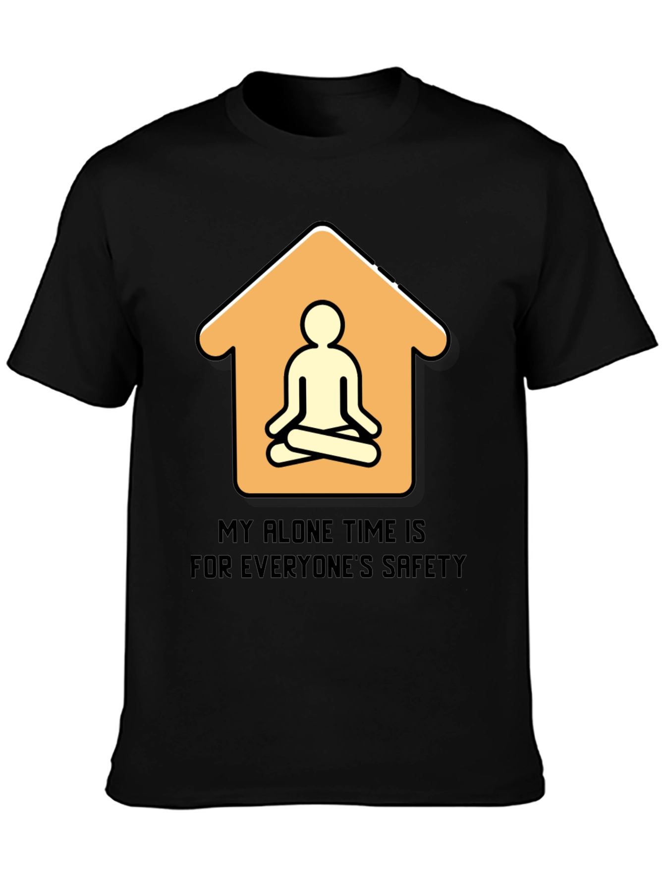 Alone Time Safety Graphic Tee