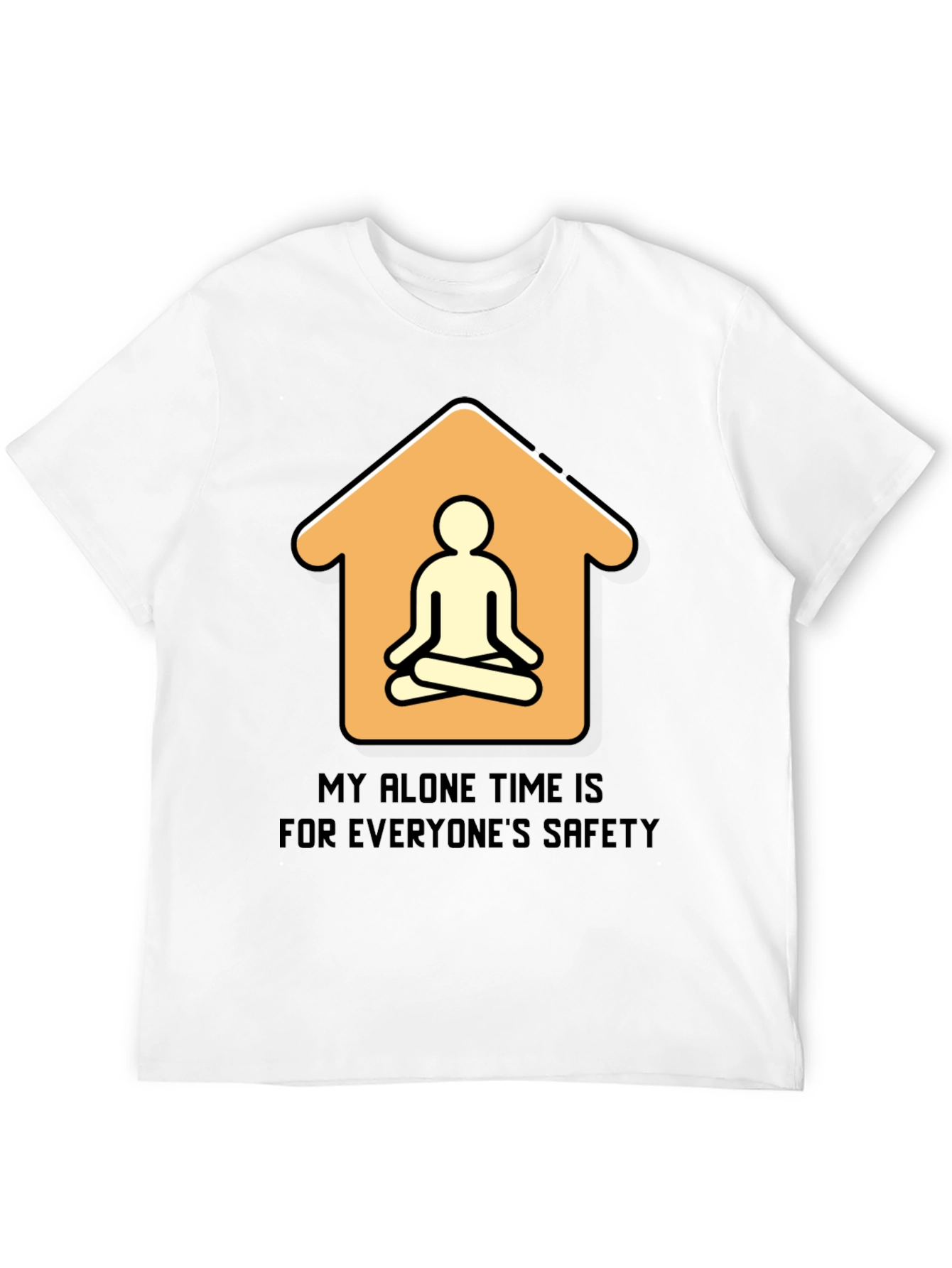 Alone Time Safety Graphic Tee