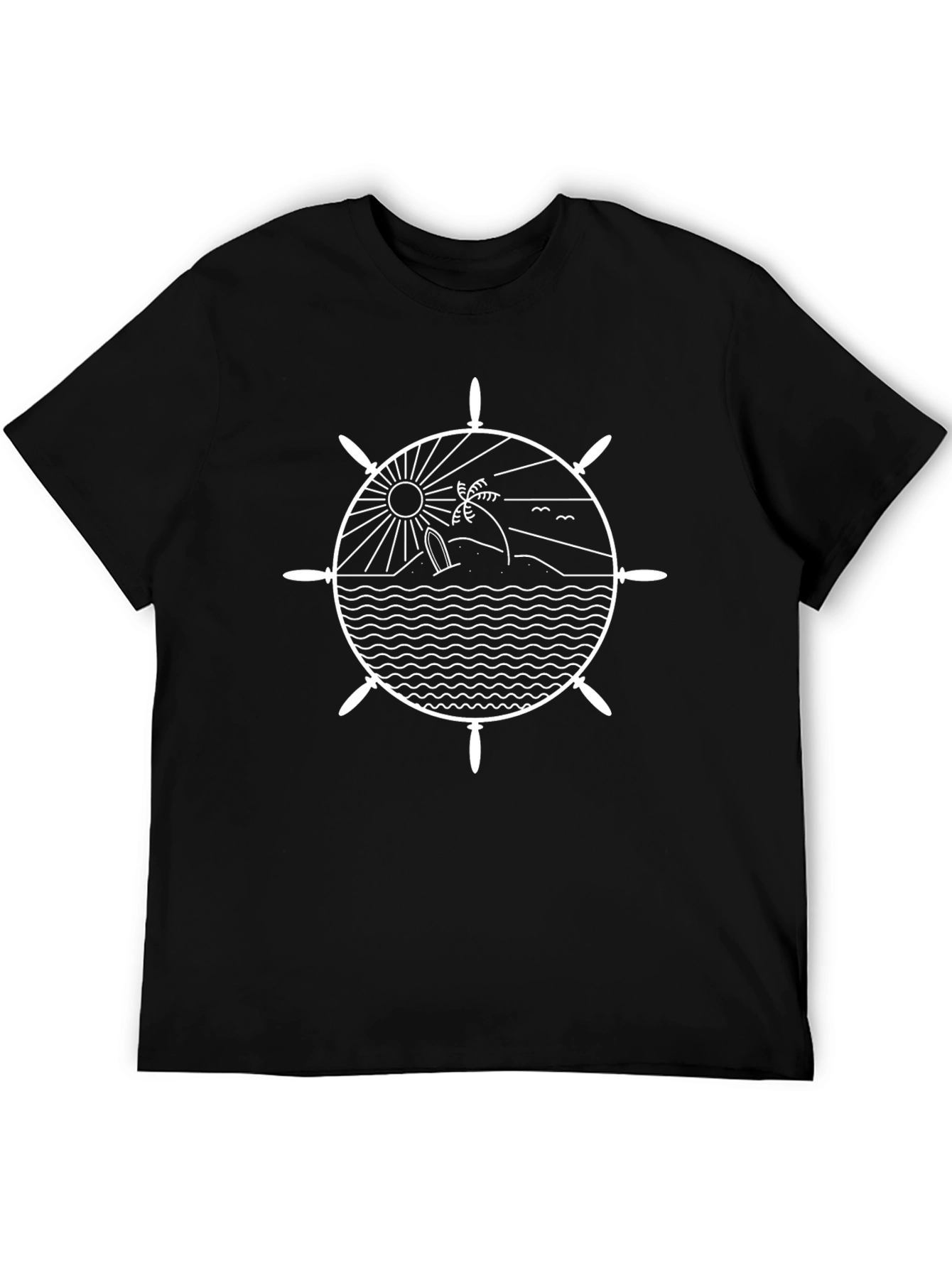 Nautical Island Graphic Tee