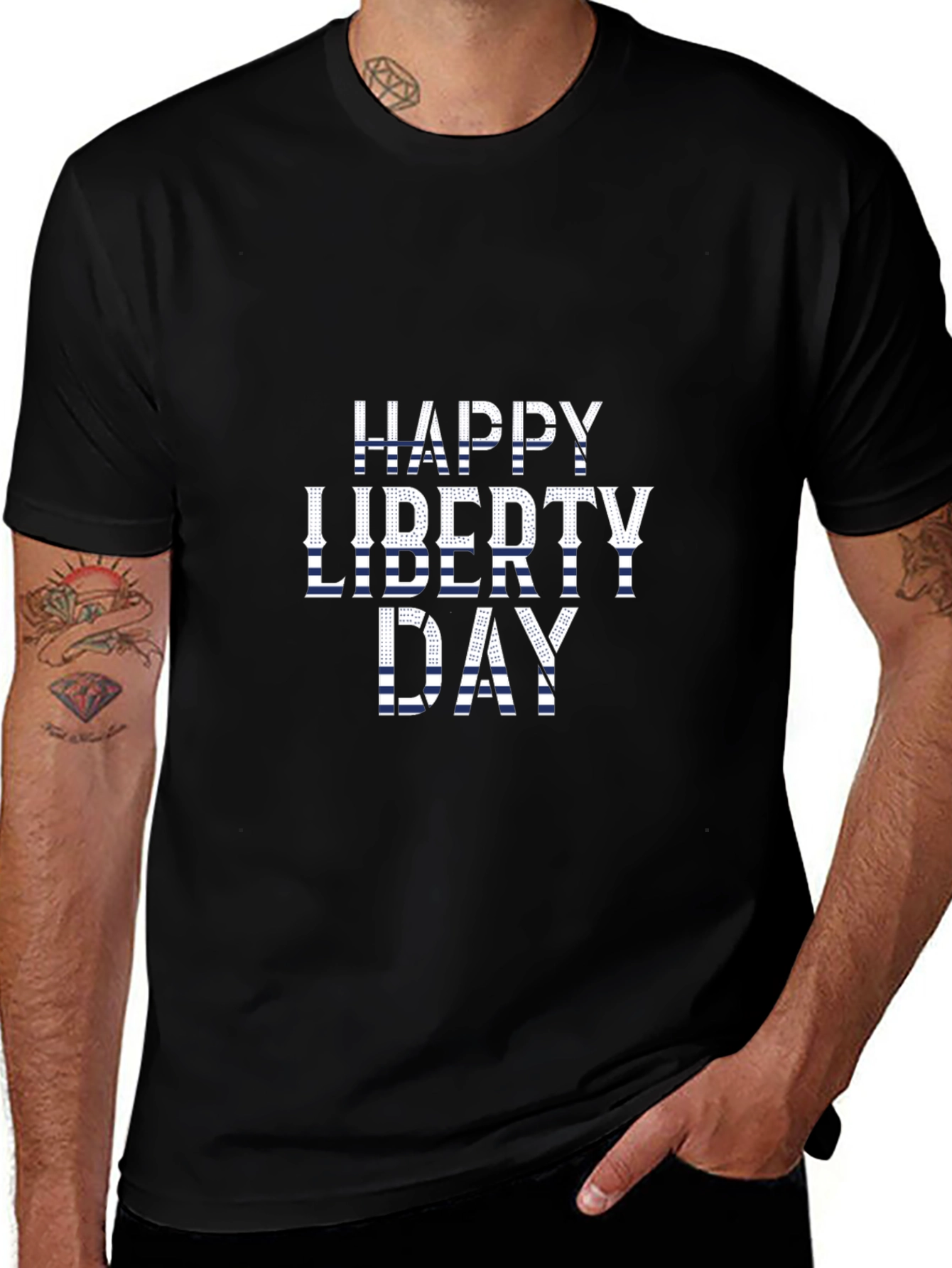 Happy Liberty Day T-Shirt - Patriotic USA Design