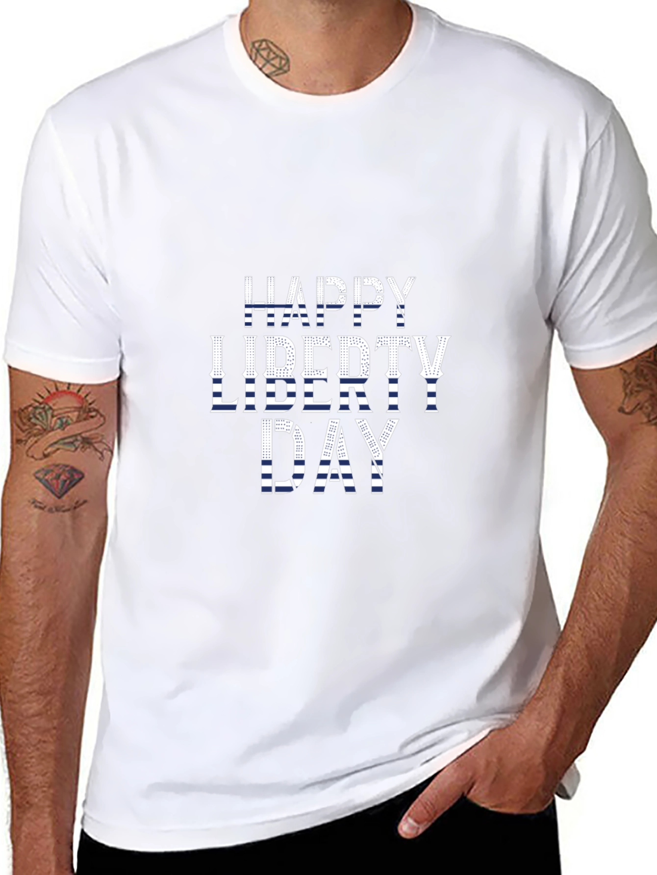 Happy Liberty Day T-Shirt - Patriotic USA Design
