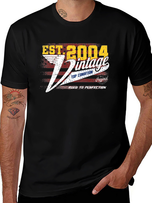 Est. 2004 Vintage Graphic T-Shirt