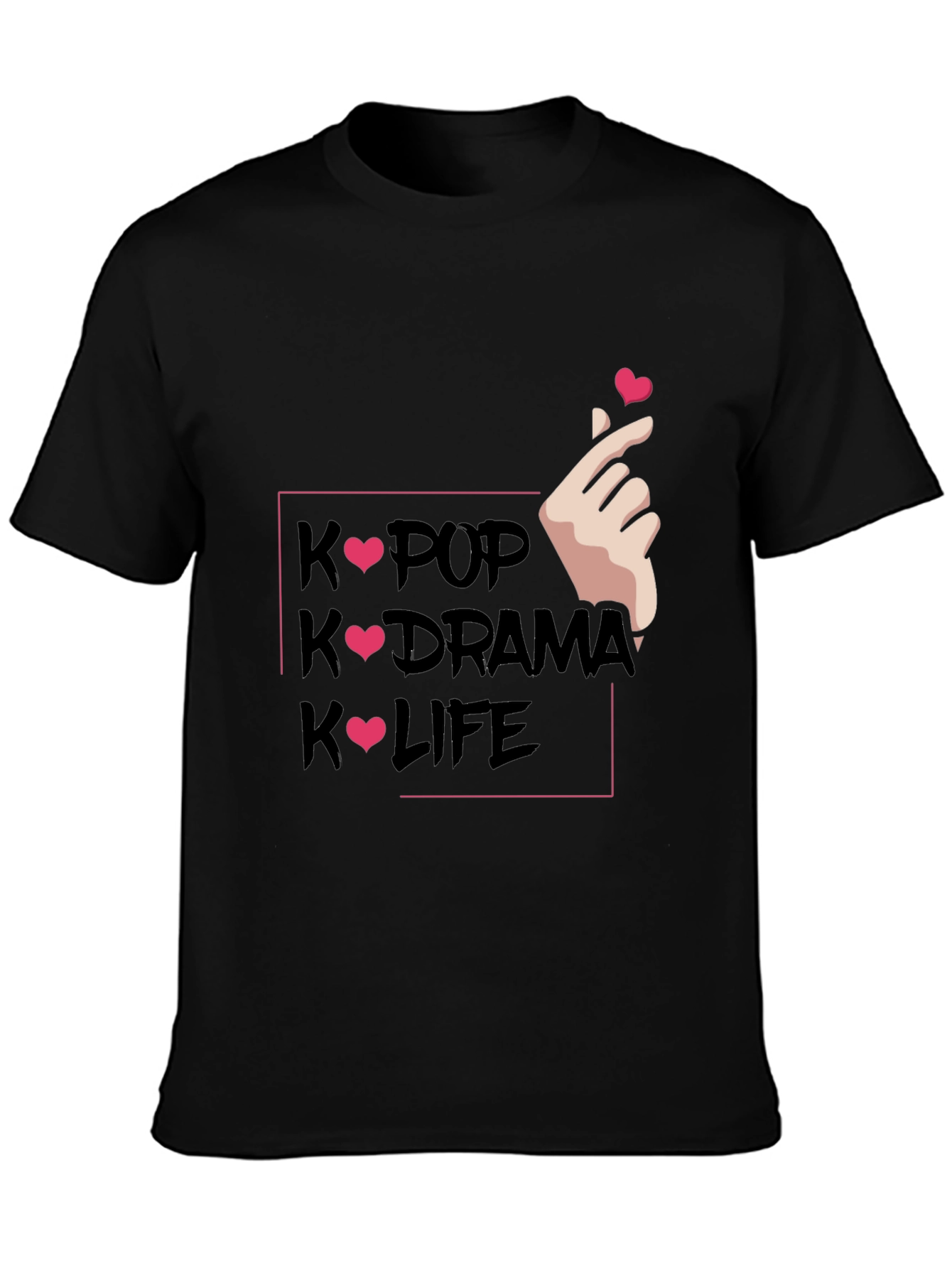 K-Pop Drama Life Graphic Tee