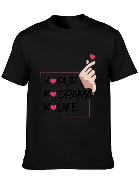 K-Pop Drama Life Graphic Tee