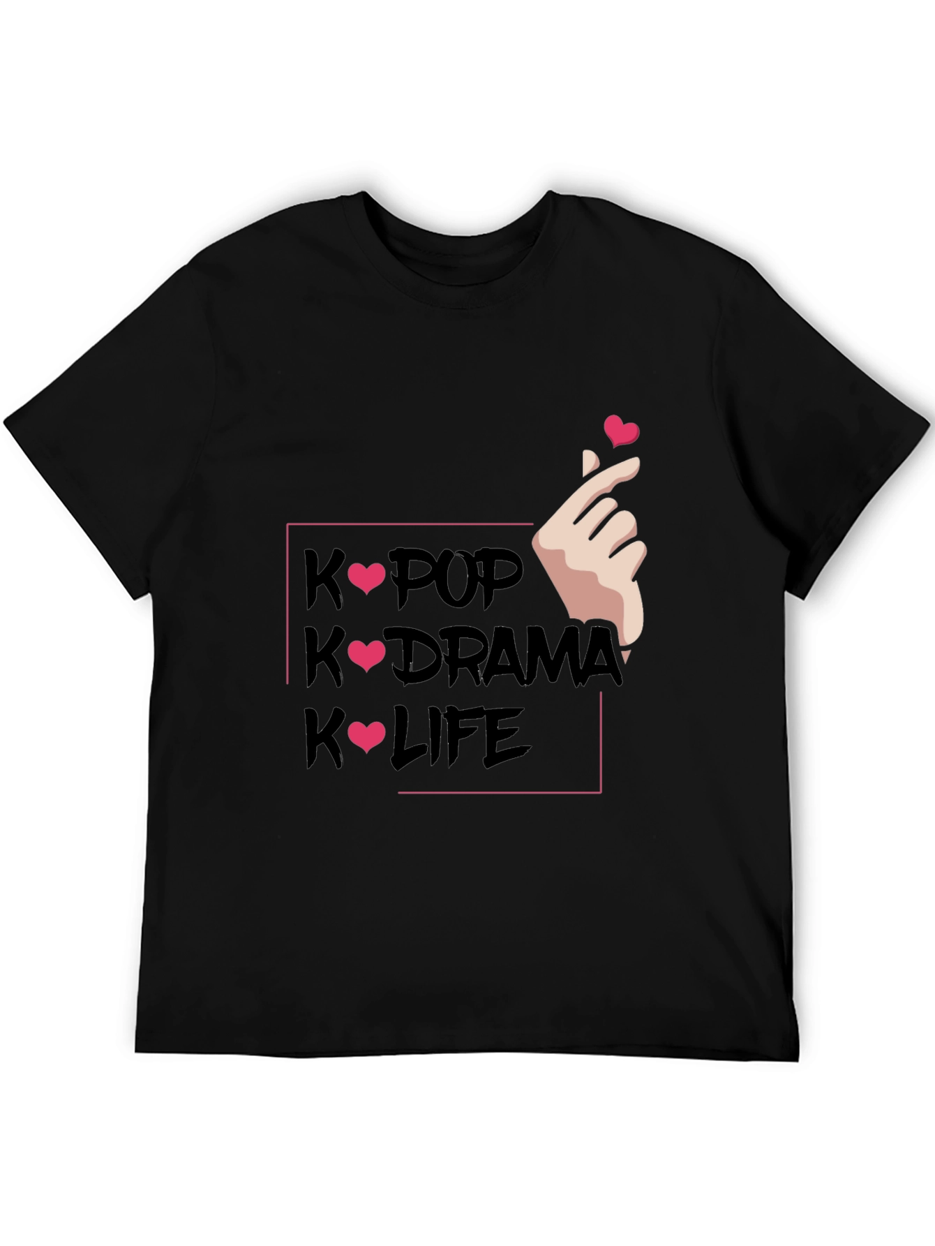 K-Pop Drama Life Graphic Tee