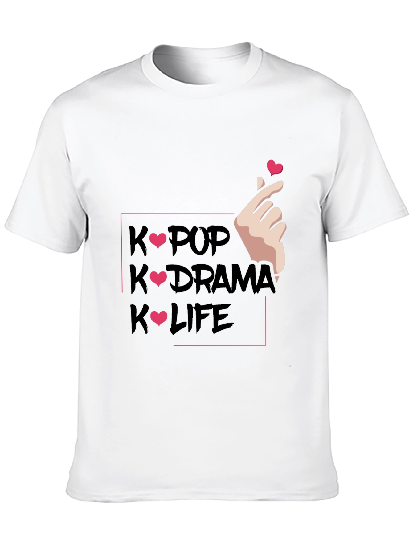 K-Pop Drama Life Graphic Tee