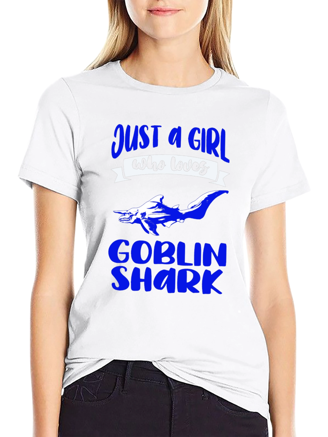 Just a Girl Who Loves Goblin Sharks T-Shirt