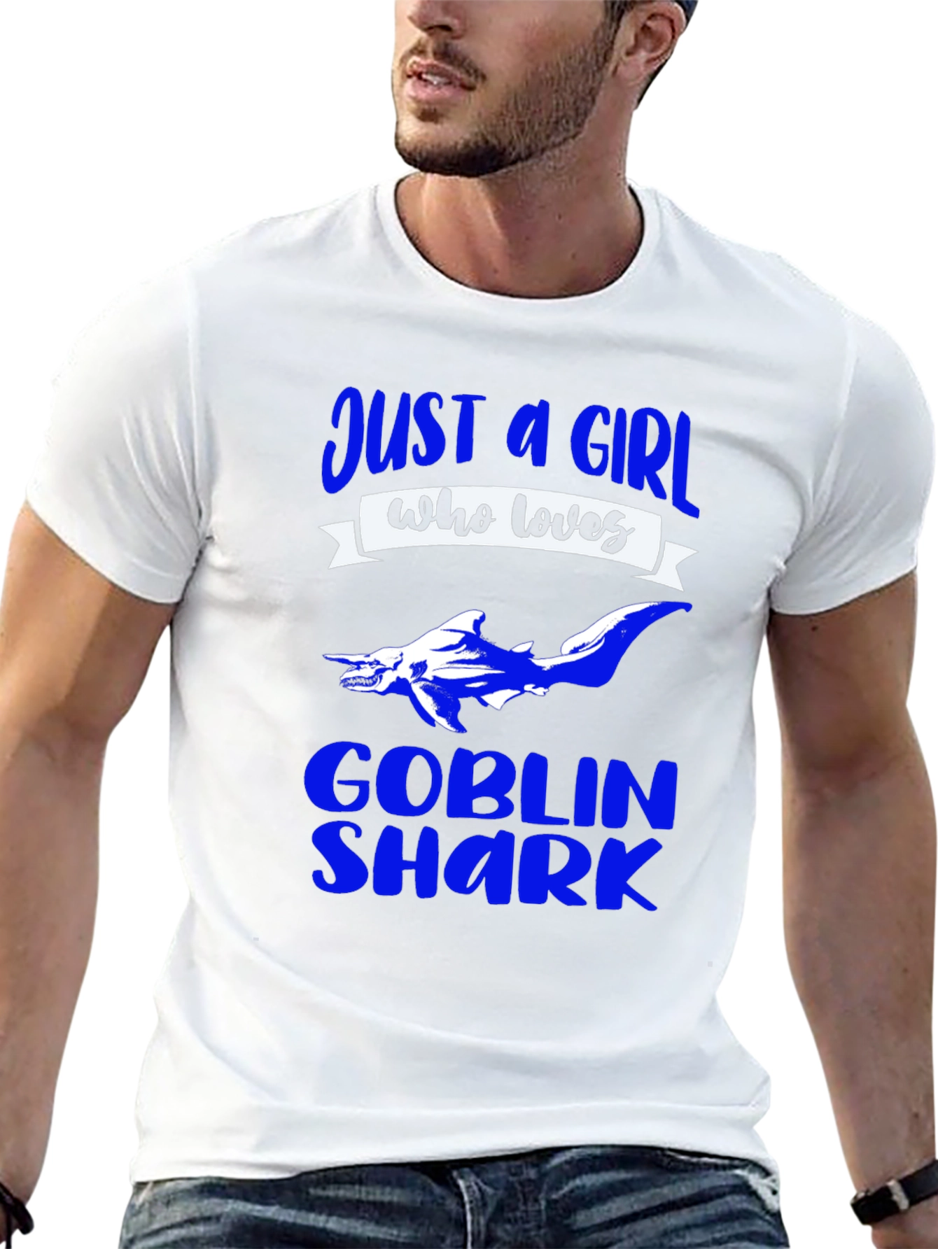 Just a Girl Who Loves Goblin Sharks T-Shirt