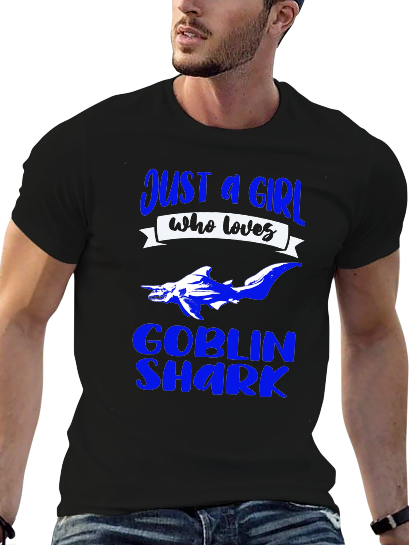 Just a Girl Who Loves Goblin Sharks T-Shirt