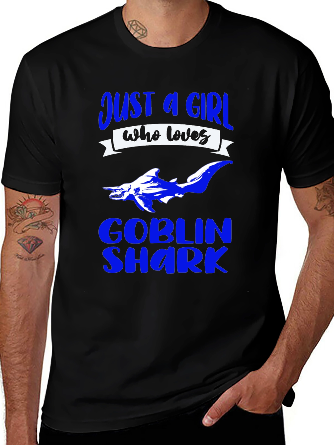 Just a Girl Who Loves Goblin Sharks T-Shirt