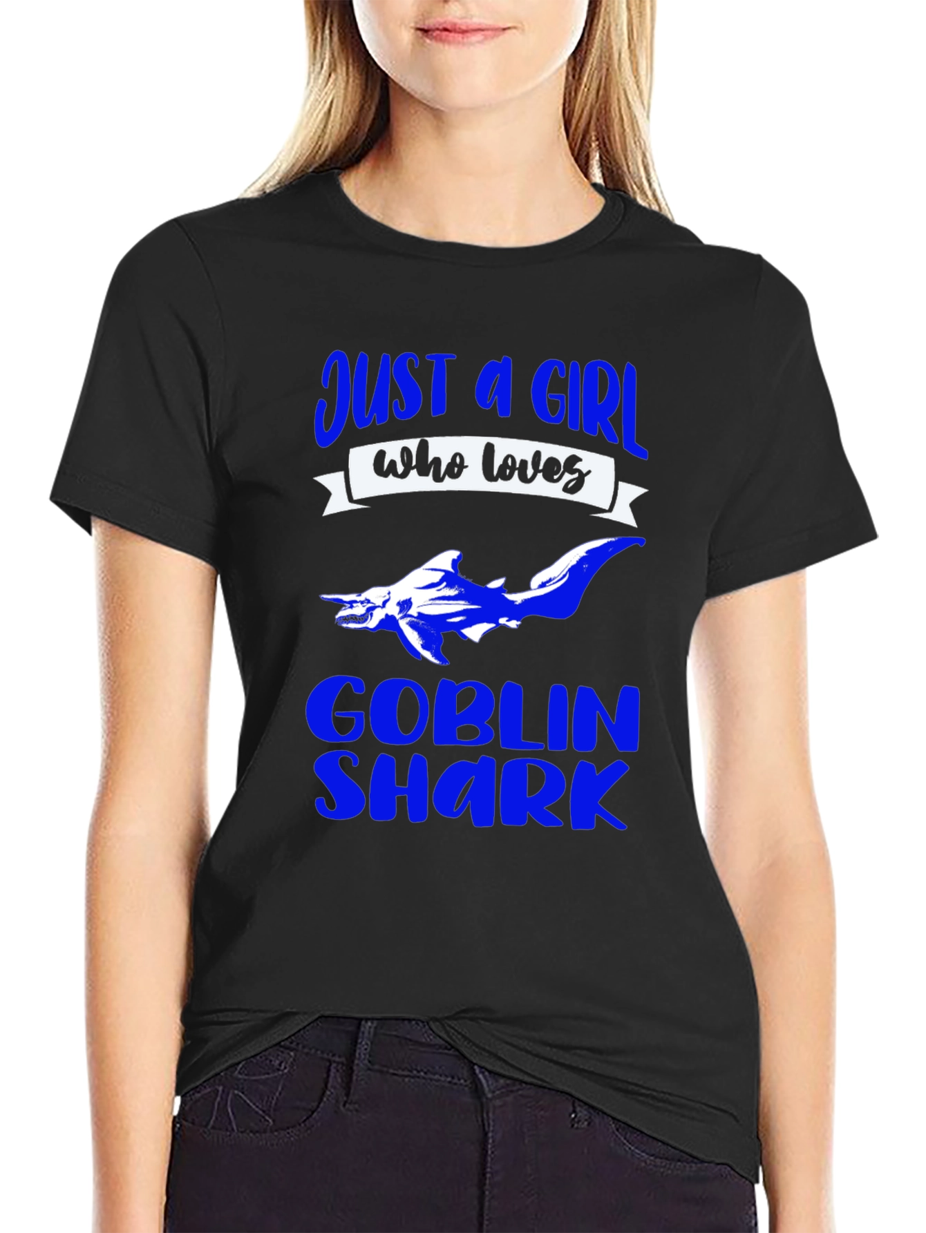 Just a Girl Who Loves Goblin Sharks T-Shirt